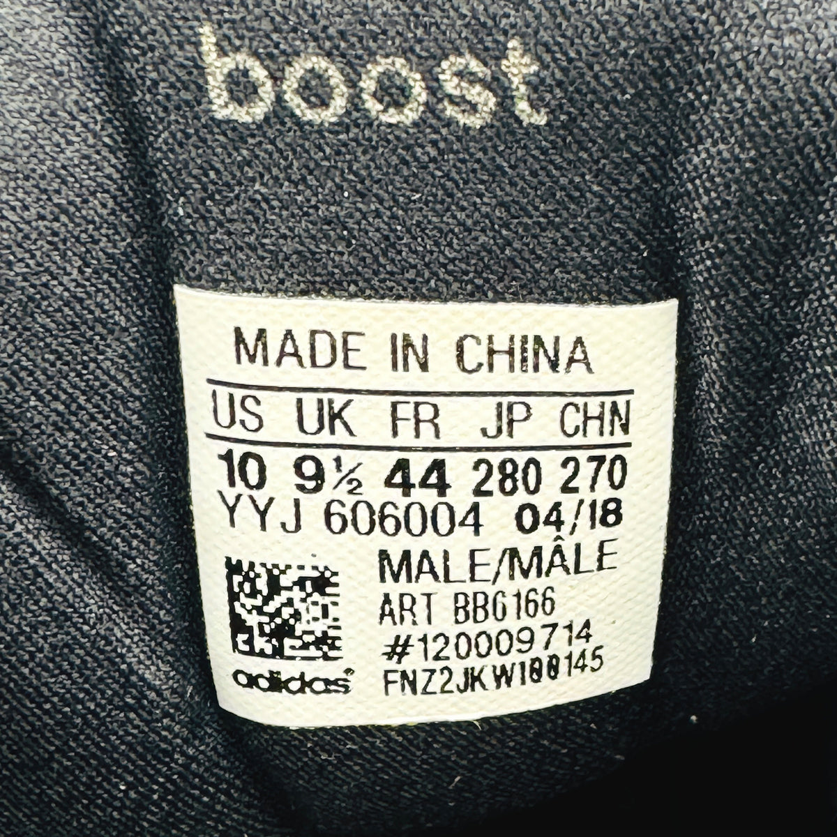 Adidas Ultraboost 4.0 DNA Shoes (Size 44) - BB6166