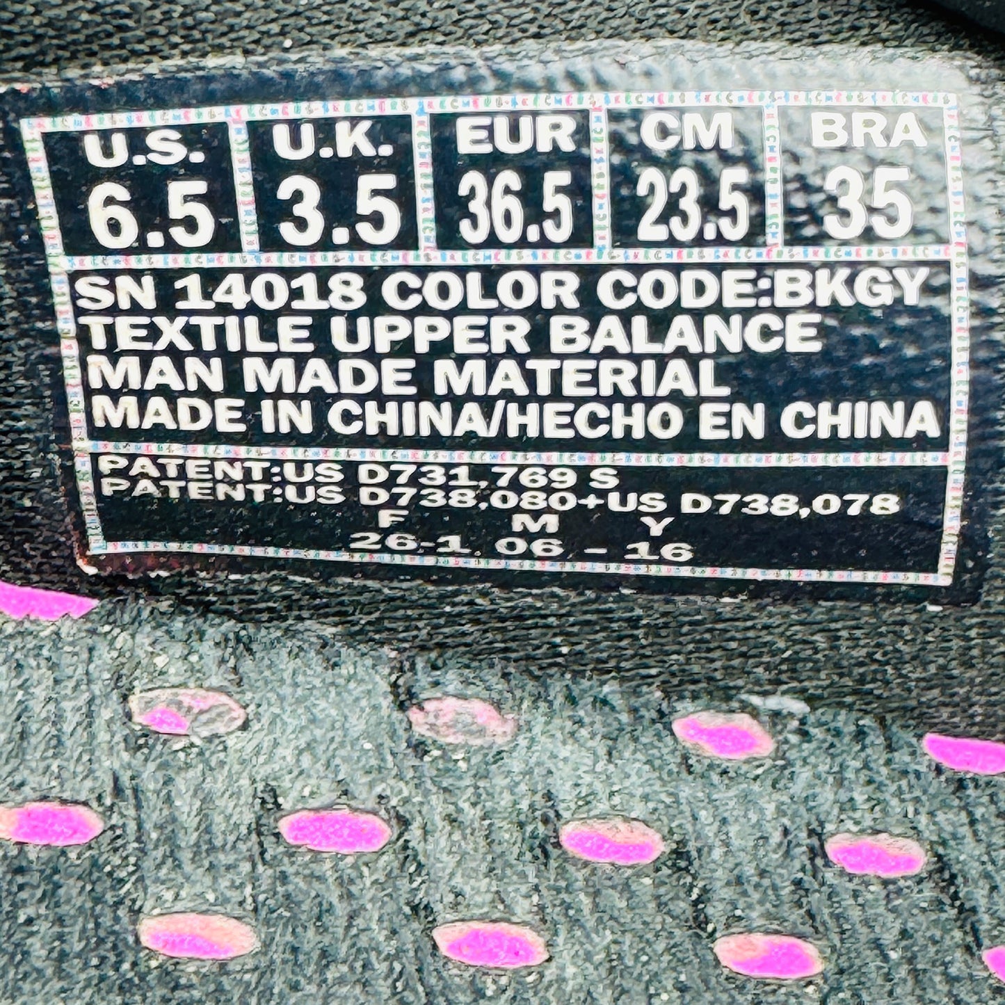 Skechers Go Flex 'Black Grey' Shoes (Size 36.5) - 14018 BKGY