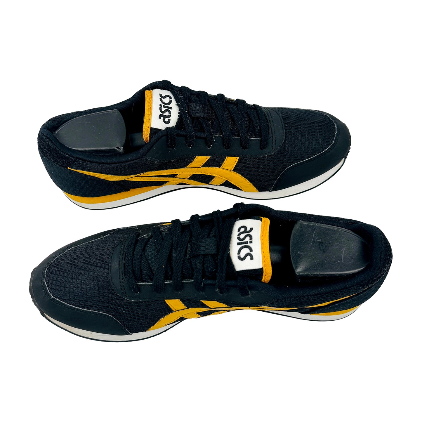 ASICS Tiger Curreo II 'Black Yellow' Shoes (Size 42.5) - HN7A0-001
