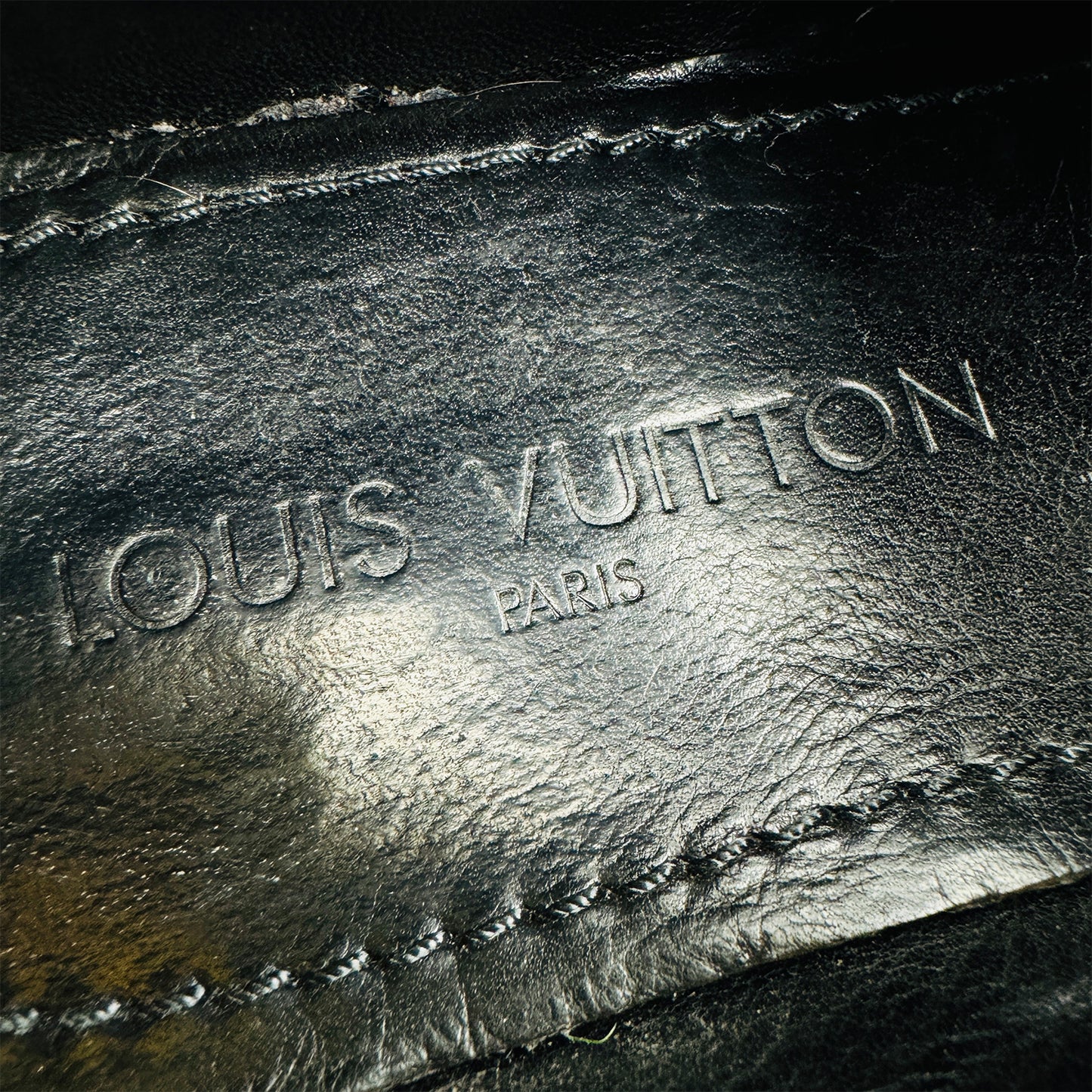 Louis Vuitton Textured Leather Single Monk Strap Shoes (Size 43.5)