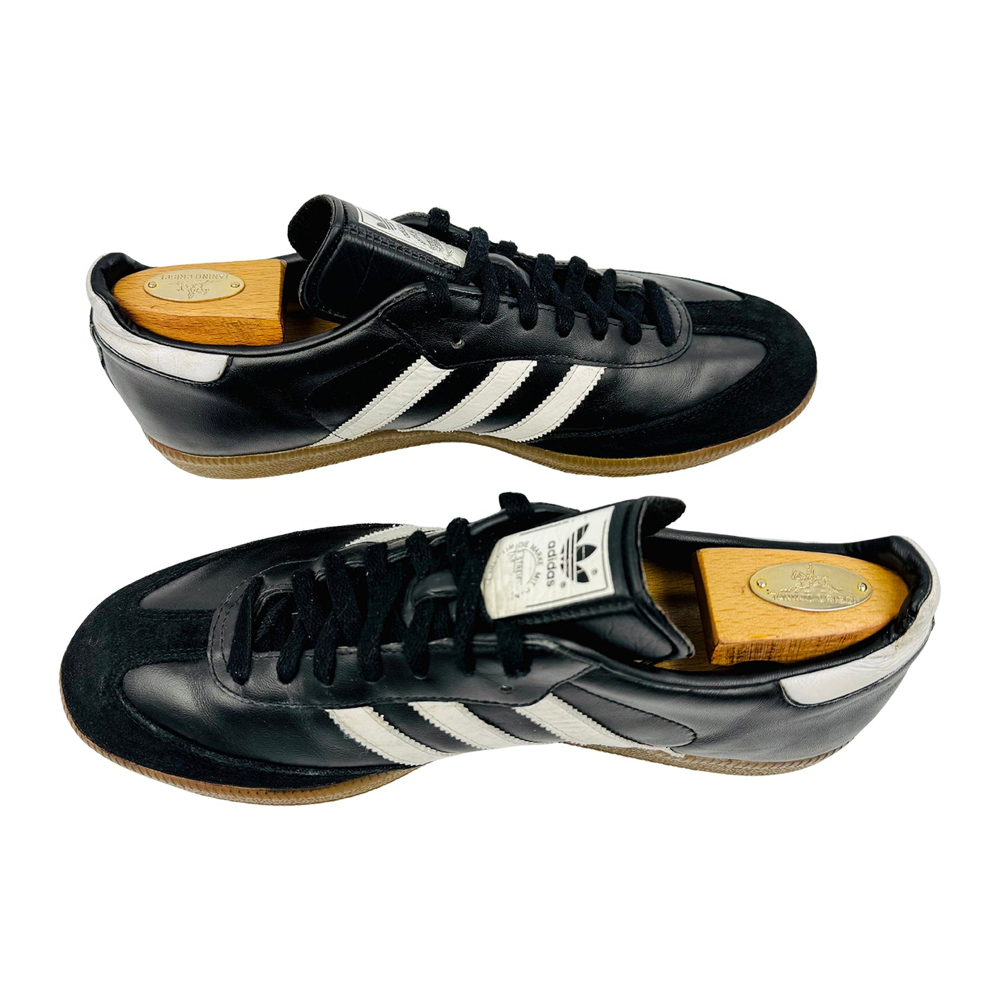 Adidas Men's Samba Leather Sneakers (Size 44) - 019000