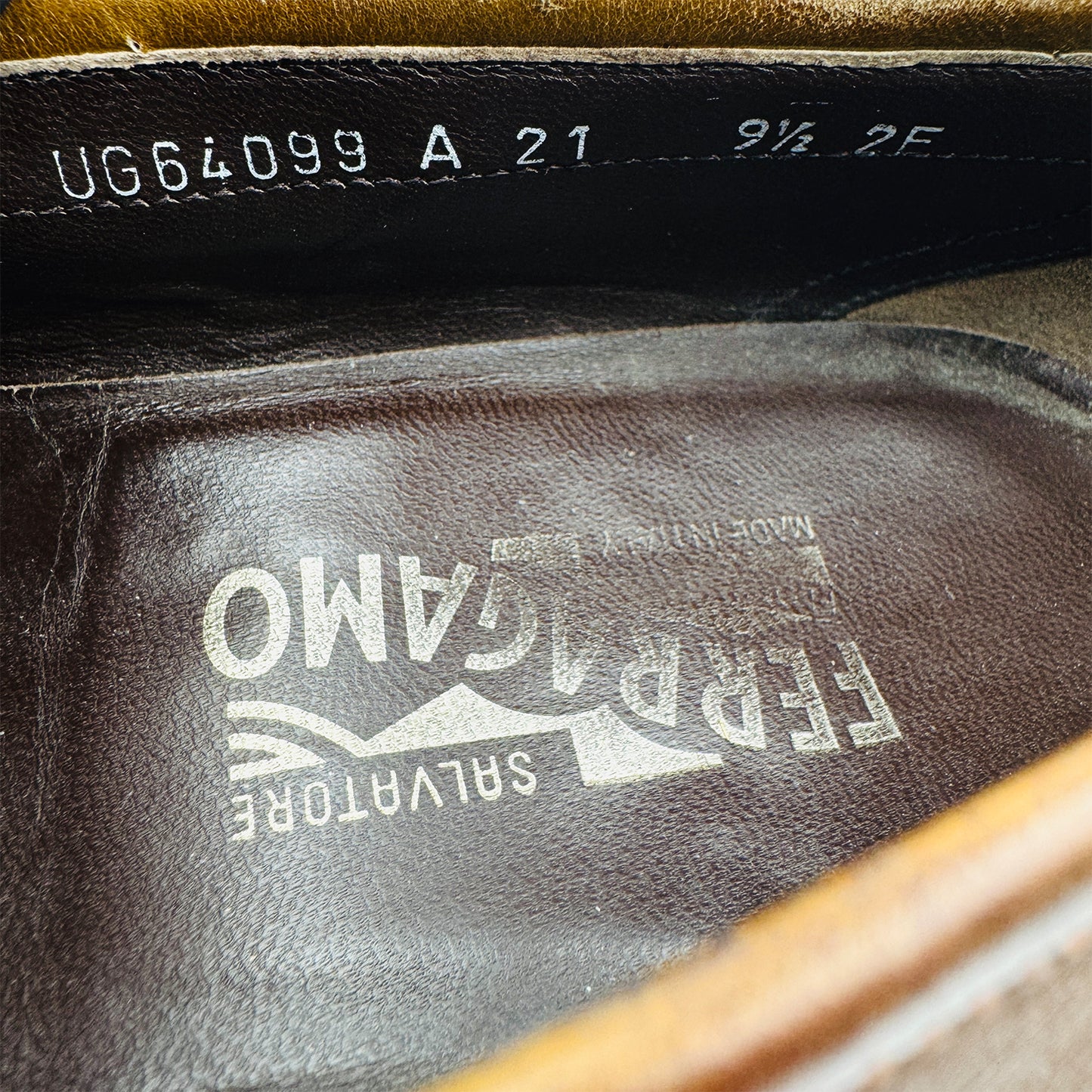Salvatore Ferragamo Brown Buckle Loafers (Size 43.5)