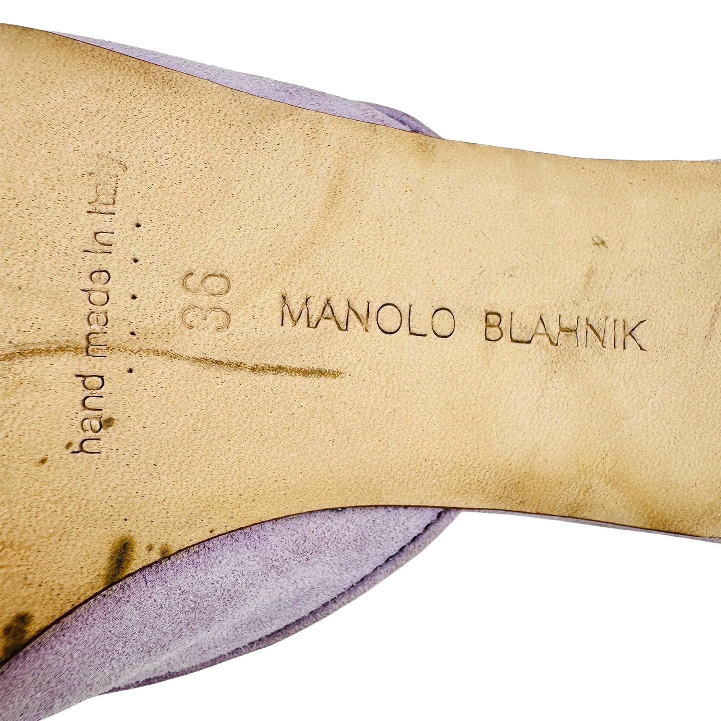 Manolo Blahnik Women's Lavender Heels (Size 36)