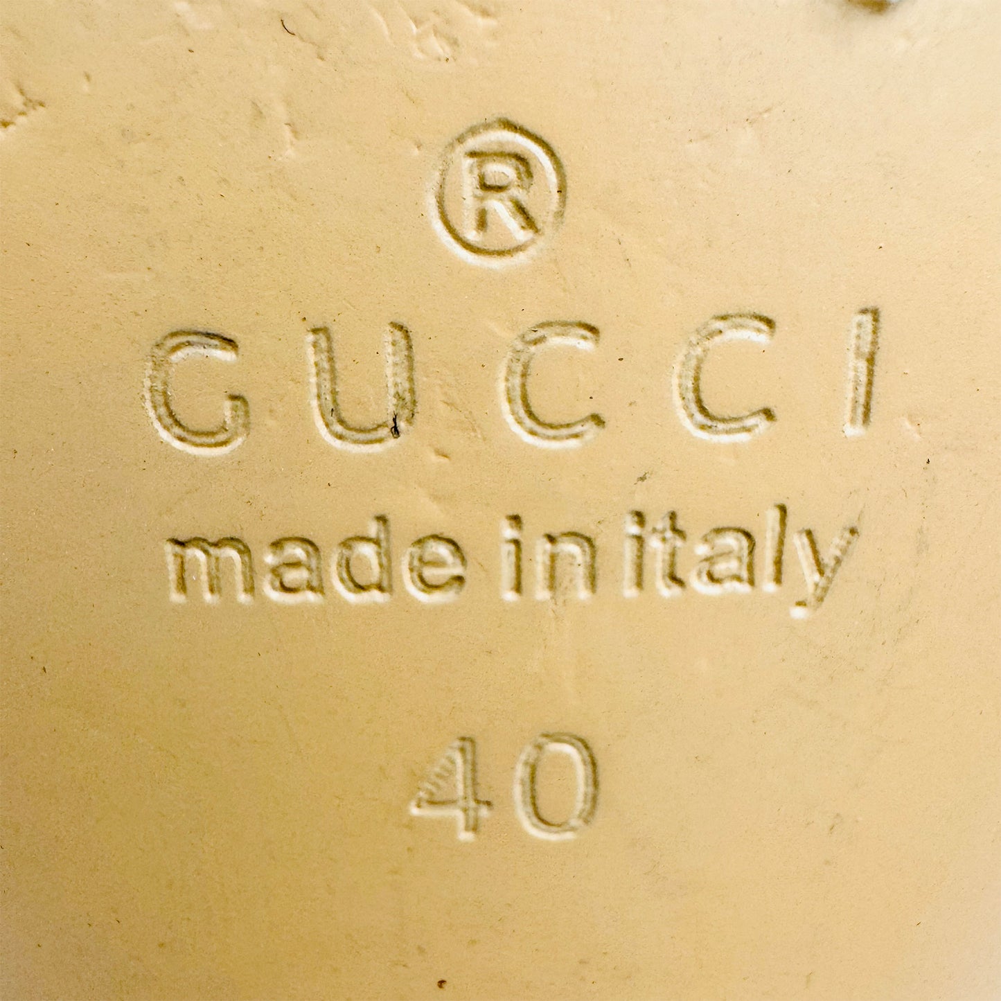 Gucci Princetown Red Leather Italian Mules (Size 40)