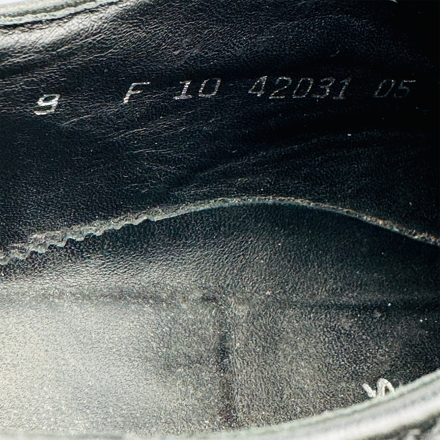 LLOYD Dagget Black Leather Derby Shoes (Size 43.5)