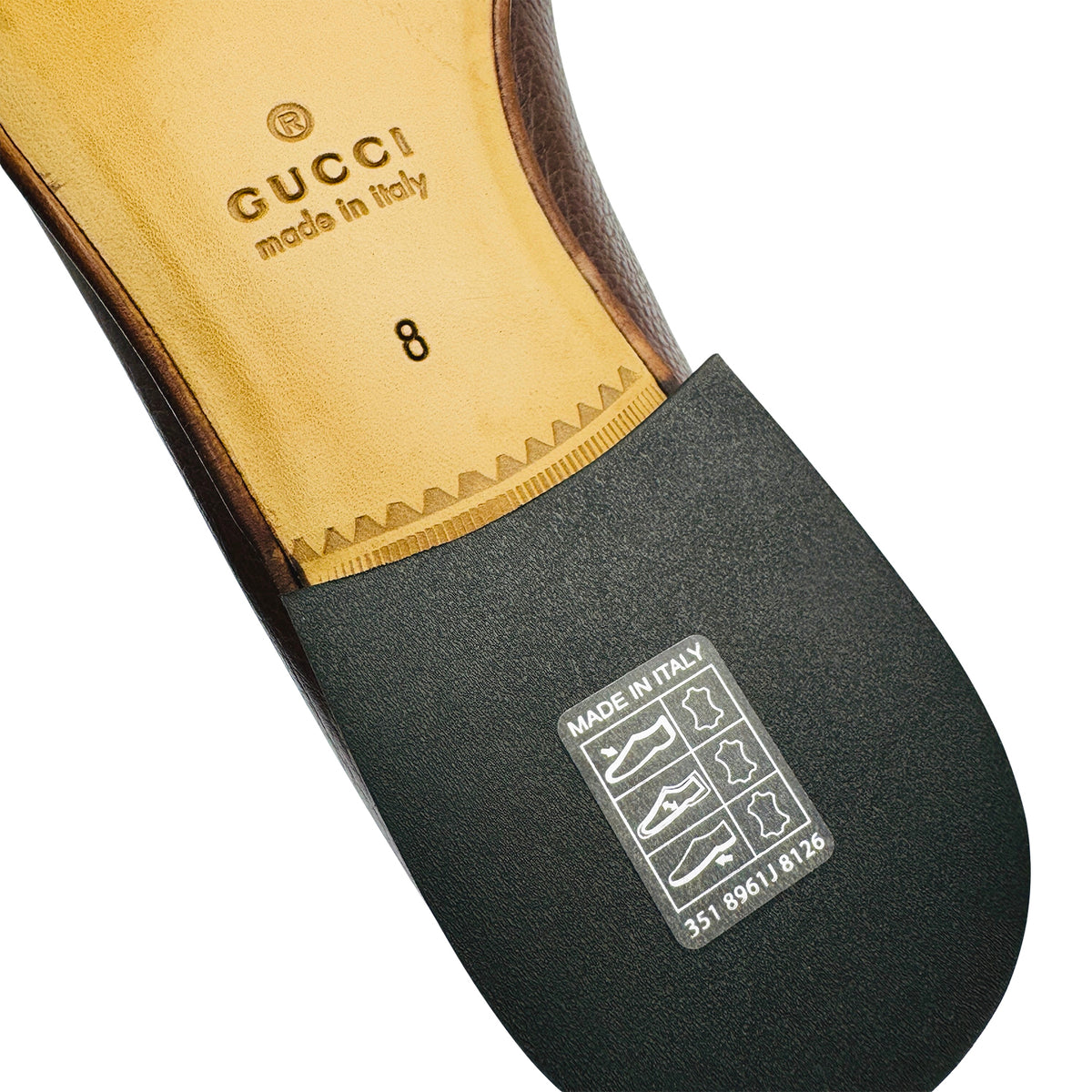 Gucci Dark Brown Leather Italian Loafers (Size 42.5) - 367762
