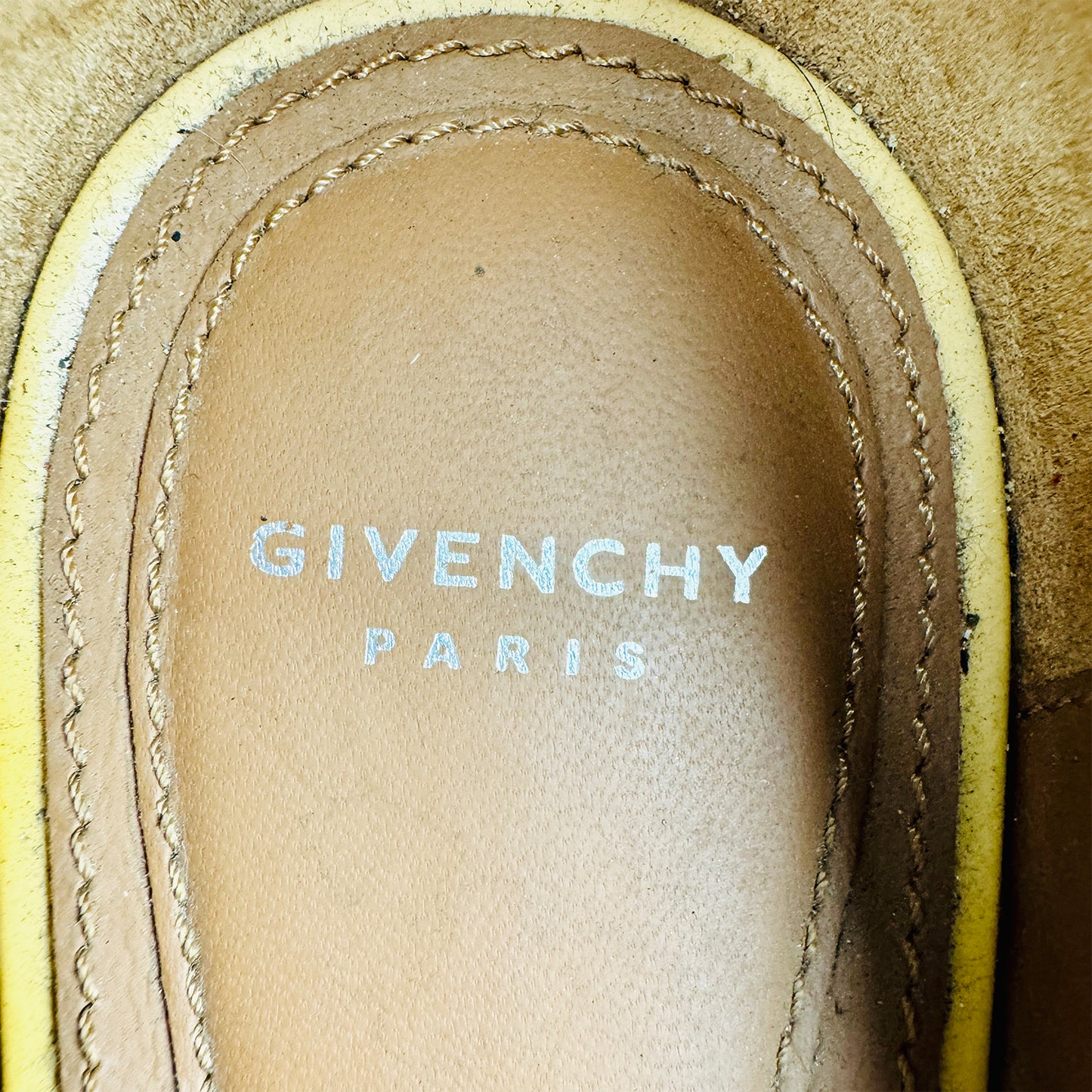 Givenchy Women's Yellow Pointed Toe Flats (Size 38)