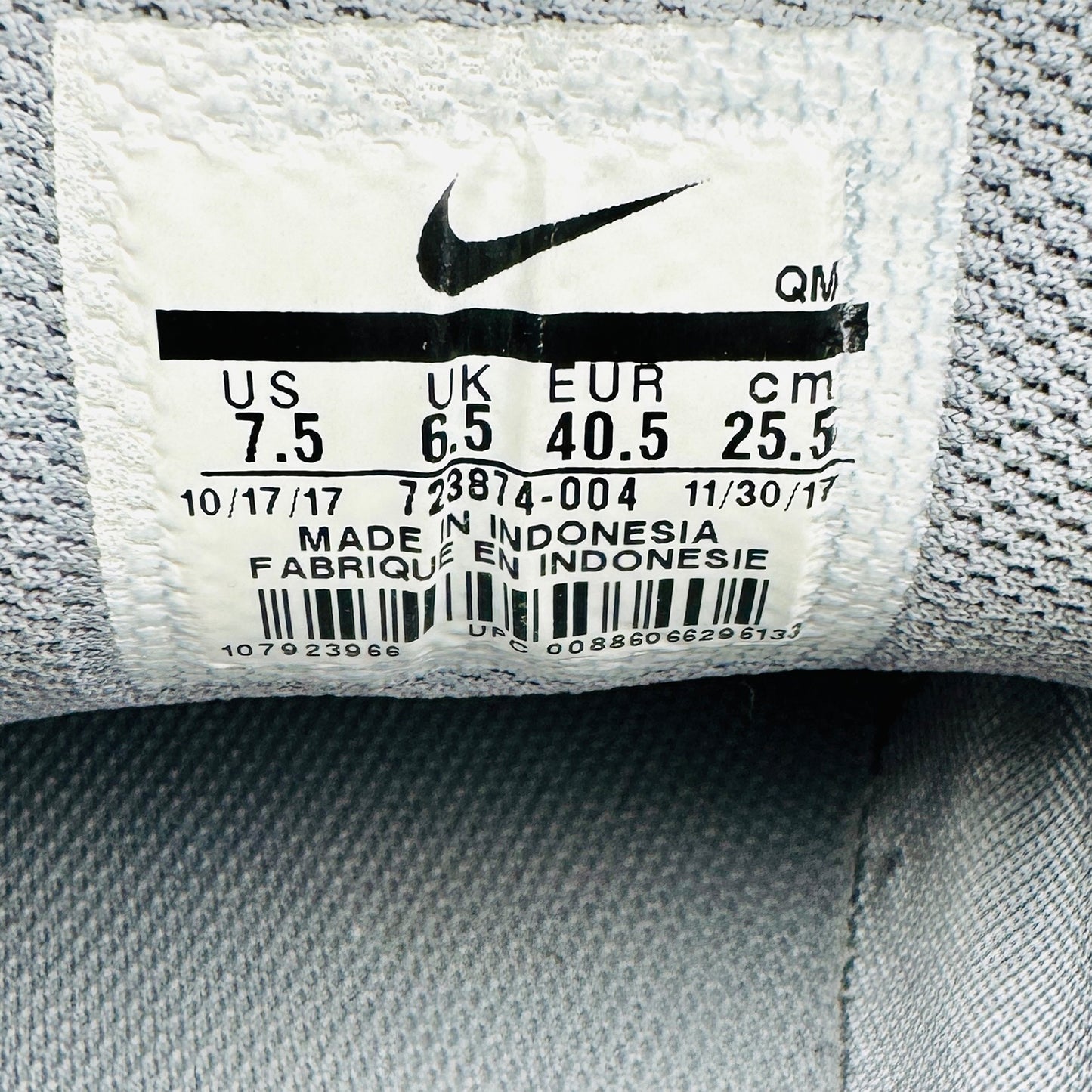 Nike SB Portmore Canvas Sneakers (Size 40.5) - 723874-004