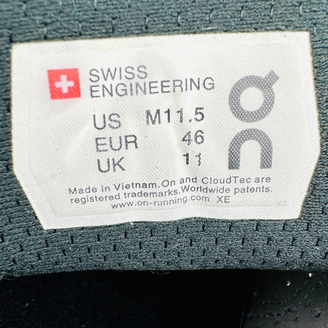 On Running Men's Cloudflyer Grey Shoes (Size 46)