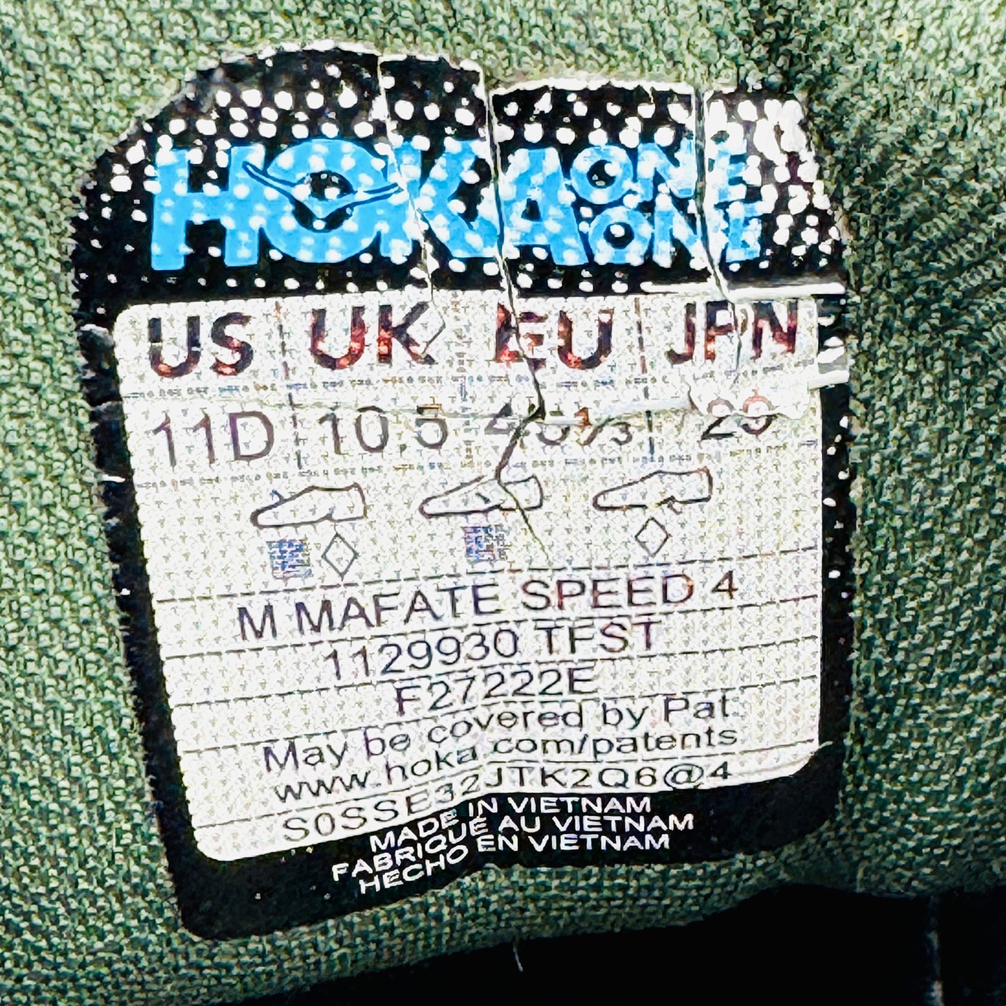 Hoka Mafate Speed 4 Shoes (Size 45.5) - 1129930 TFST