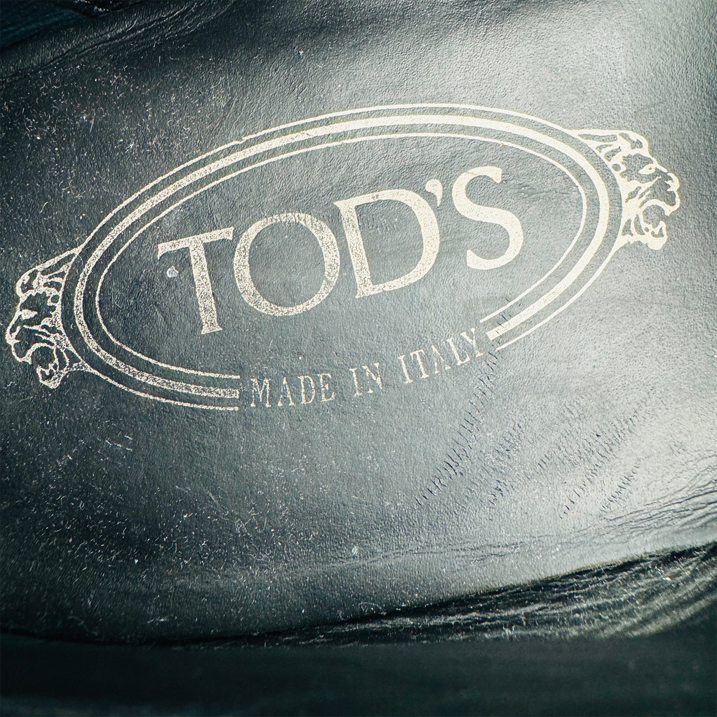 Tod's Men's Navy Suede Penny Loafers (Size 43)