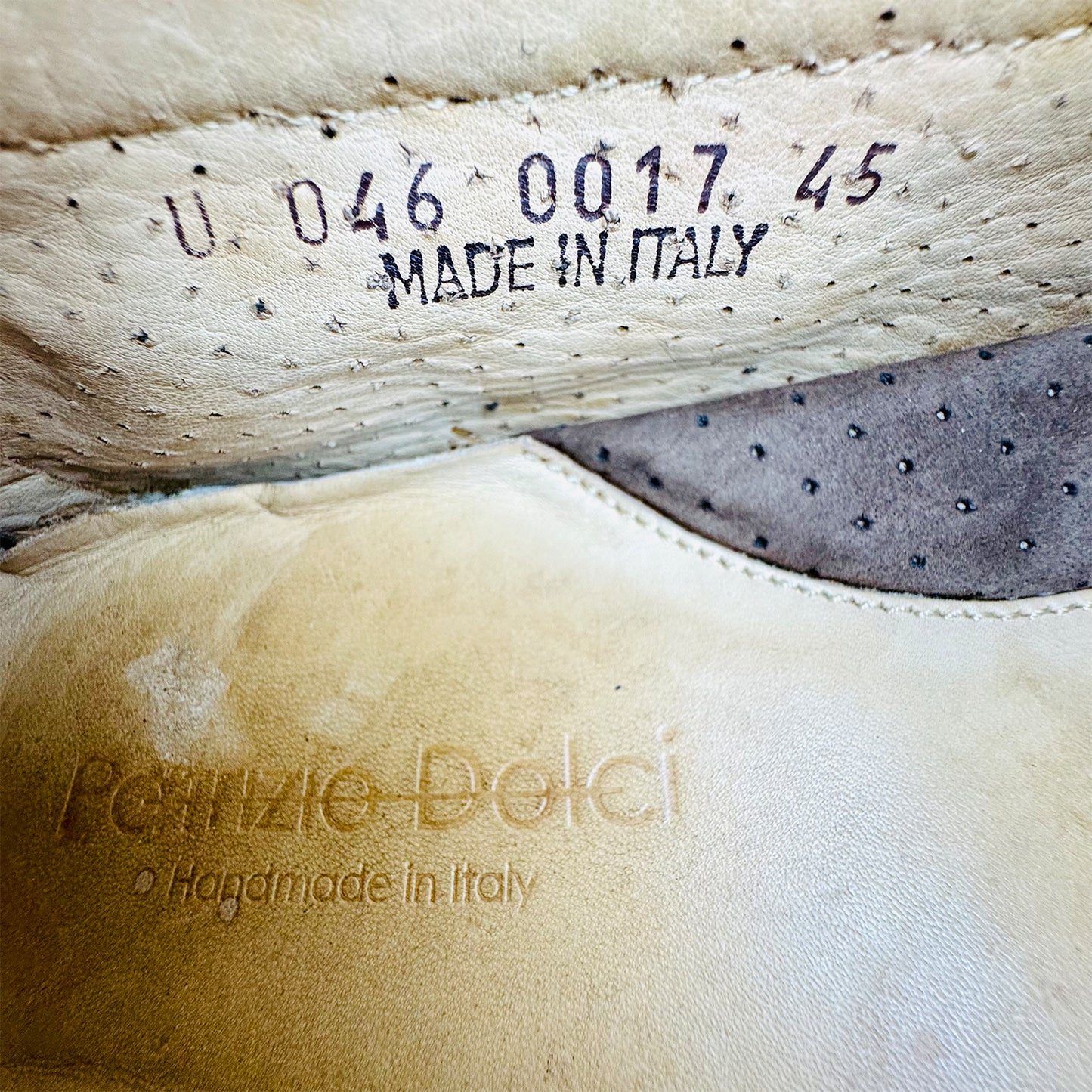 Patrizio Dolci Brown Italian Handmade Suede Loafers (Size 45)