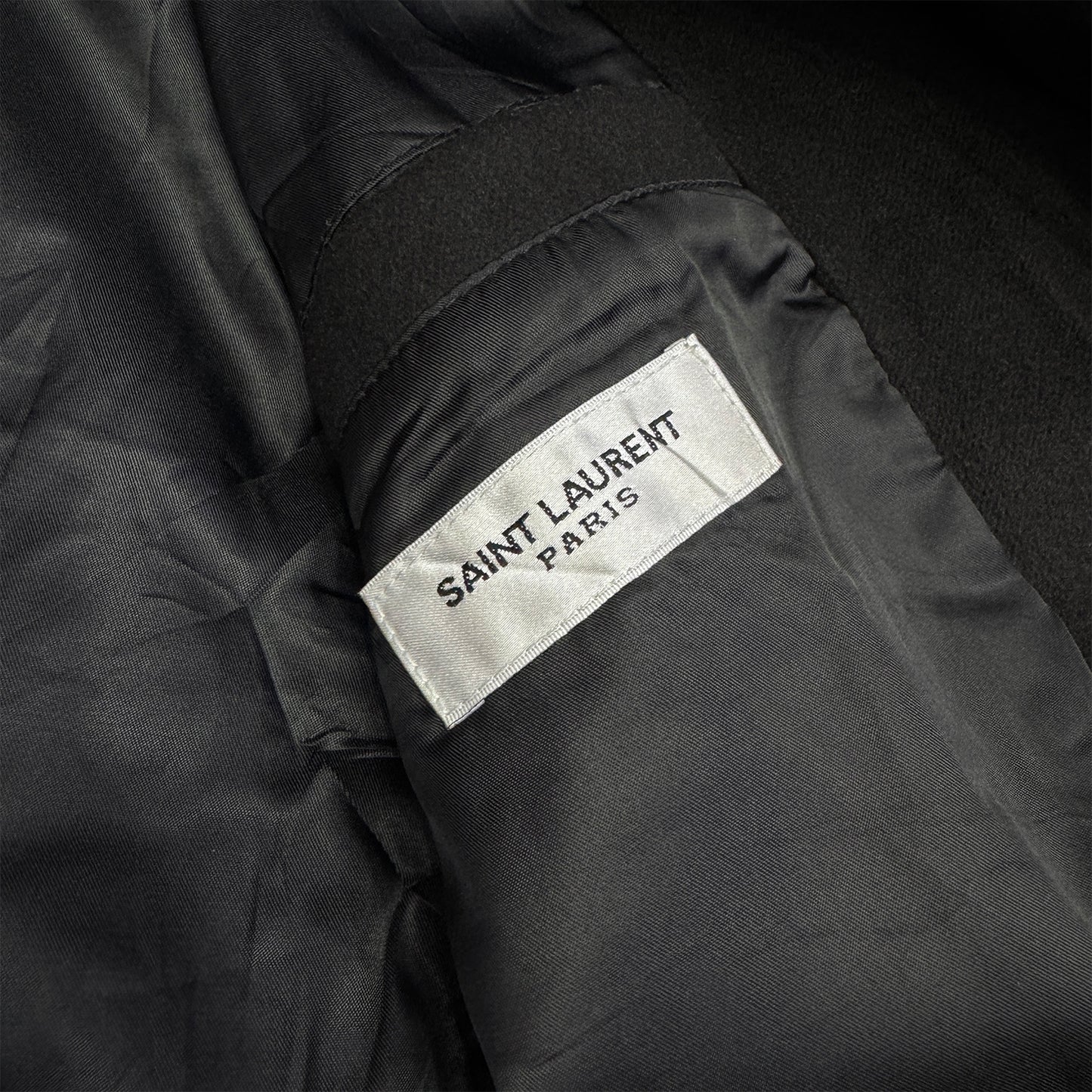 Saint Laurent Men's Varsity 'Black White' Jacket (Size Medium)