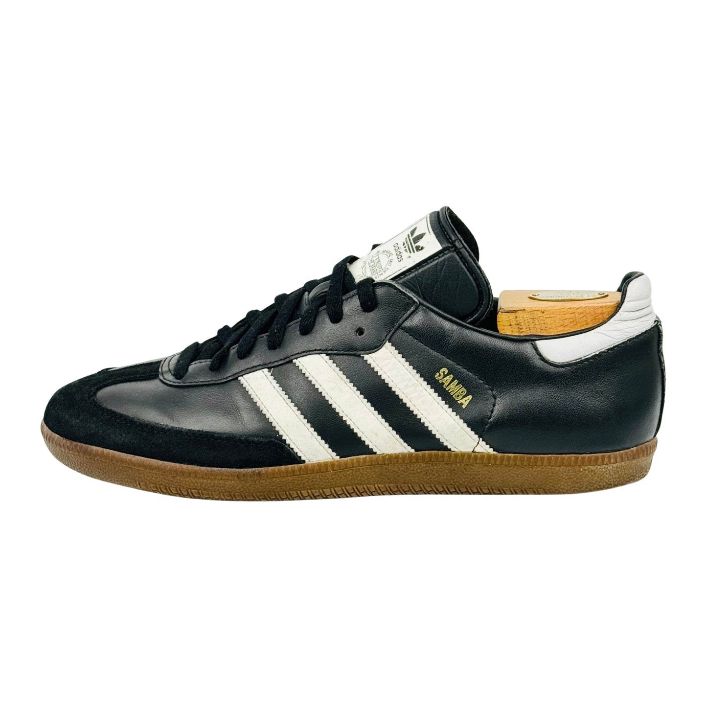 Adidas Men's Samba Leather Sneakers (Size 44) - 019000