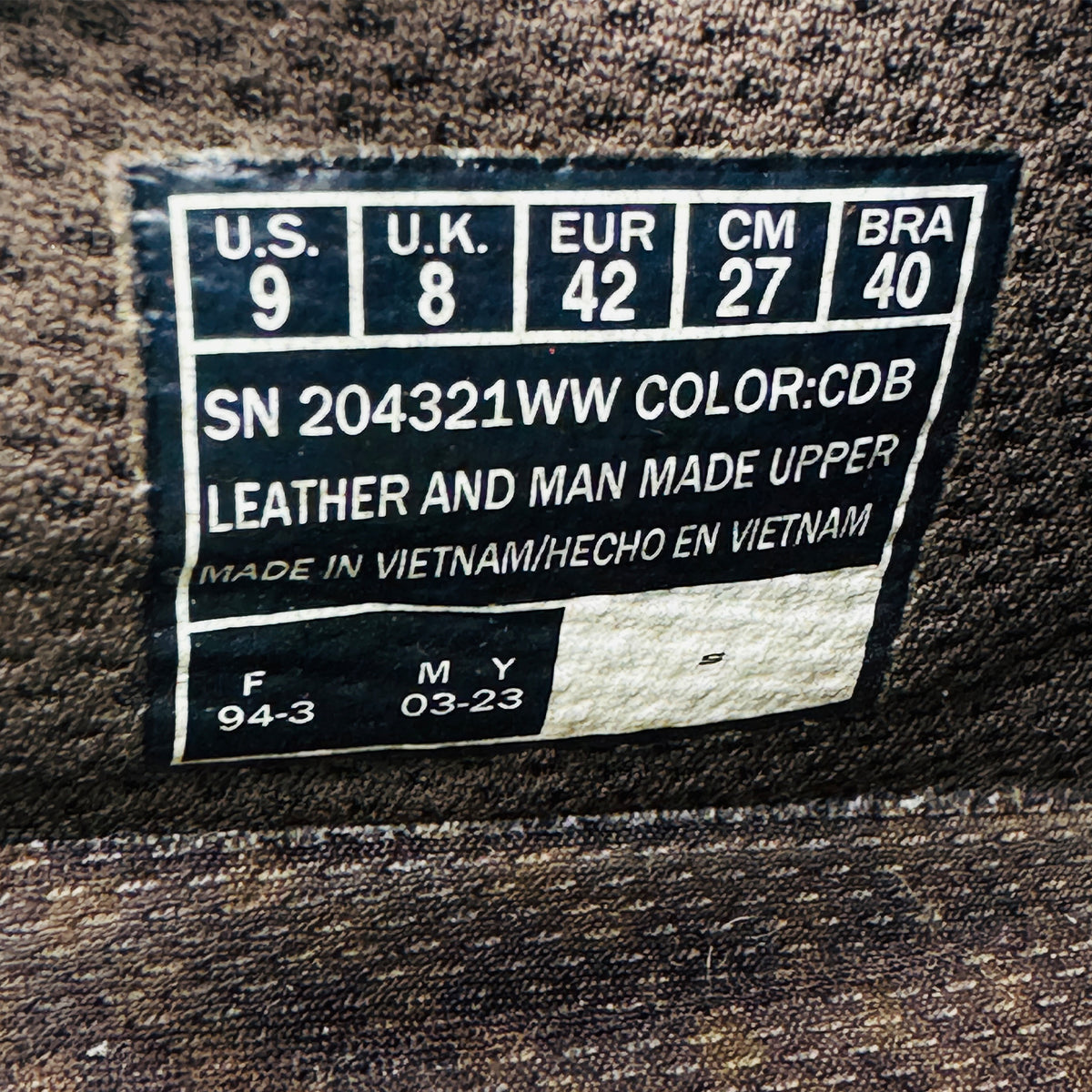 Skechers Relaxed Fit: Respected - Catel Shoes (Size 42) - 204321WW-CDB