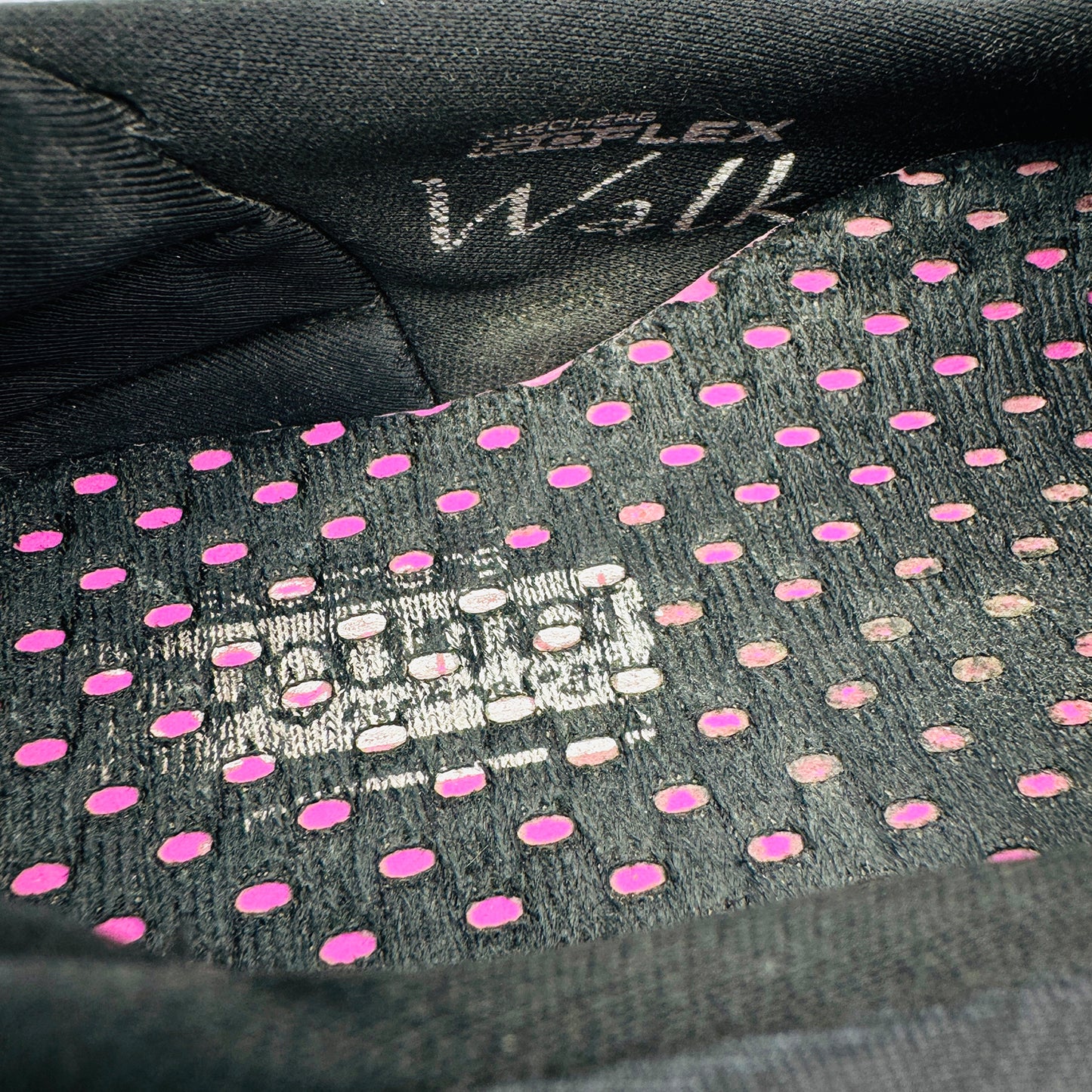 Skechers Go Flex 'Black Grey' Shoes (Size 36.5) - 14018 BKGY