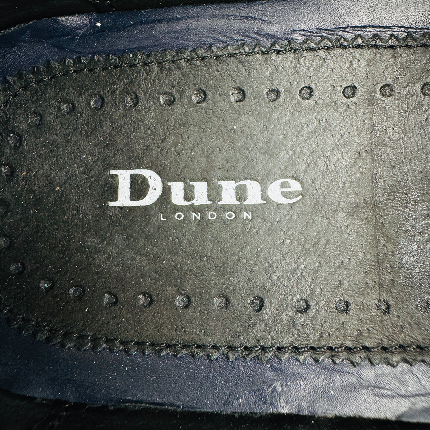 Dune Men's Blue Suede Leather Tassel Loafers (Size 43)