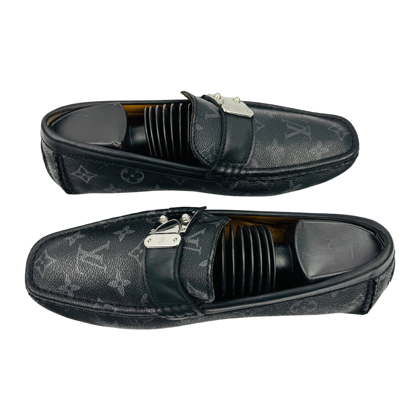 Louis Vuitton S Lock LV Monogram Driving Loafers (Size 40/40.5)