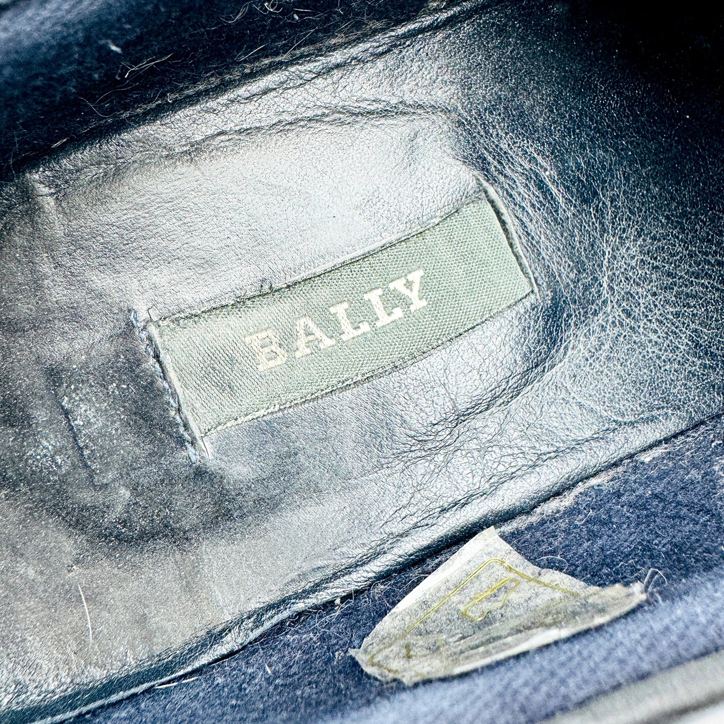 Bally Men's Black Leather Penny Loafers (Size 42)