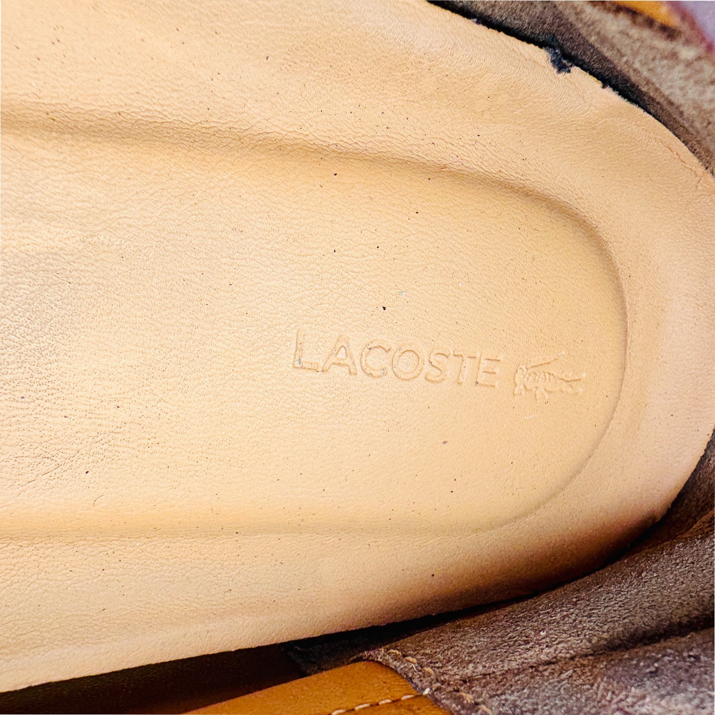 Lacoste Burgundy Tassel Loafers (Size 44.5) - 7-40CMA003577T