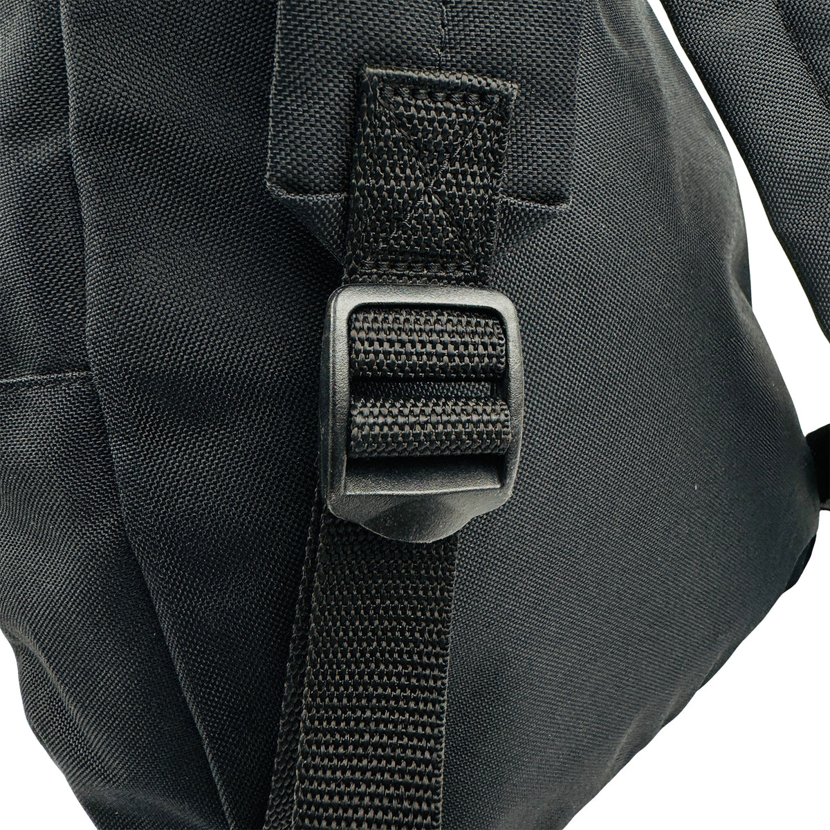 Adidas Distressed Diagonal-Zip Black Backpack - 397371