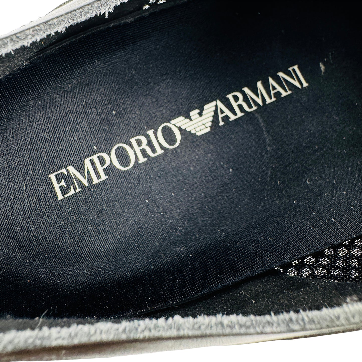 Emporio Armani Men's Low Top Sneakers (Size 42/42.5) - X4C472 XL205