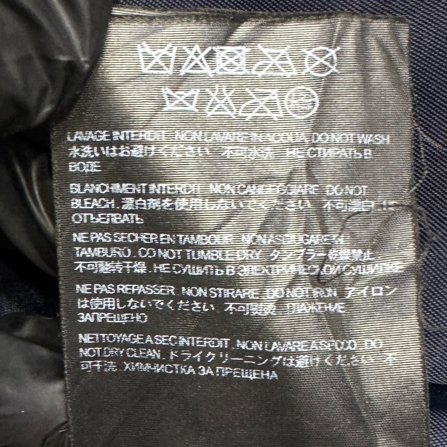 Saint Laurent Men's 'Navy Blue' Bomber Jacket (Size Medium)