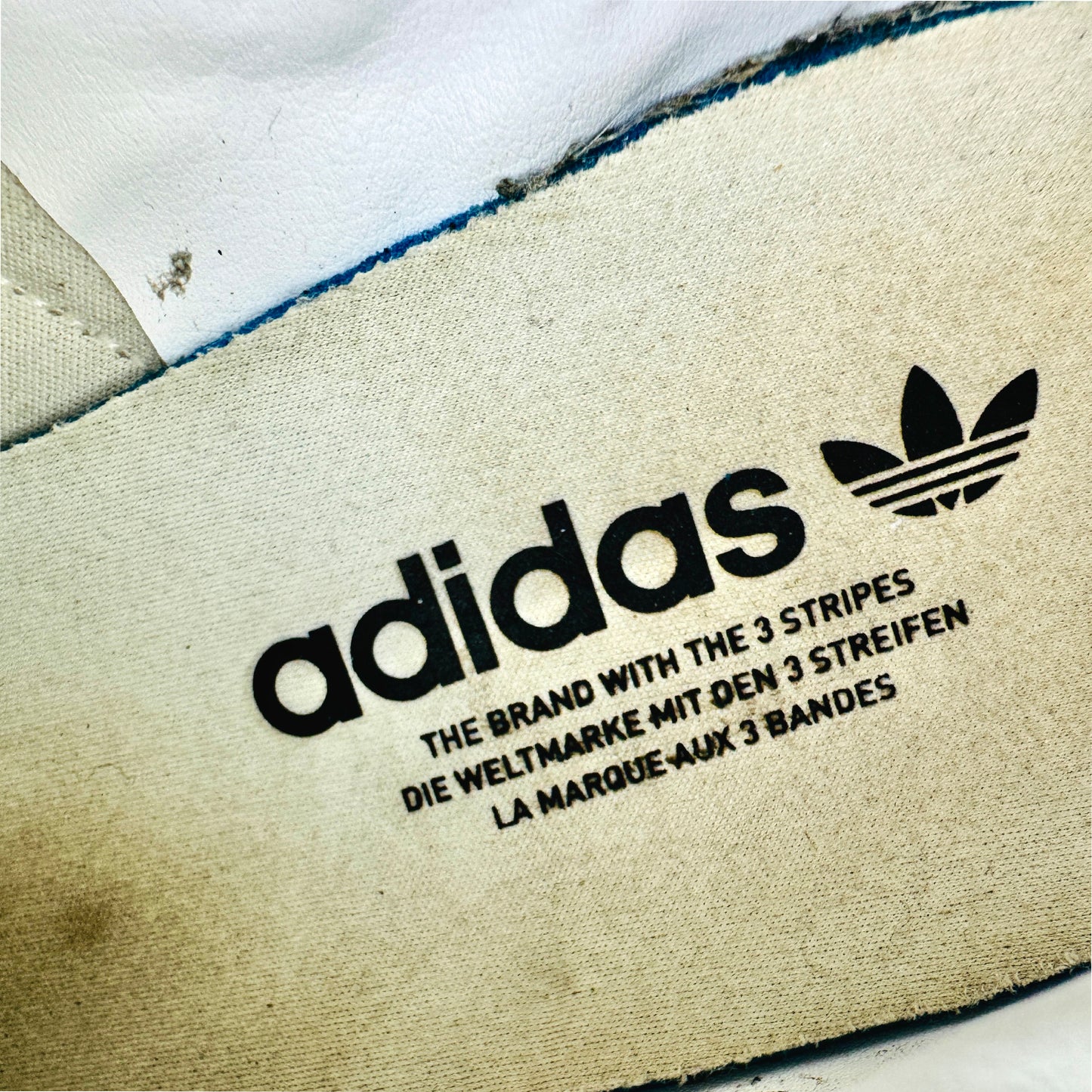 Adidas Team Court 'Cloud White' Sneakers (Size 45.5) - EF6049