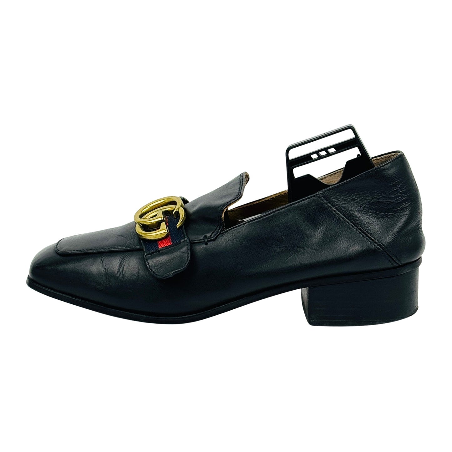 Gucci Women's Peyton Black Loafers (Size 35)