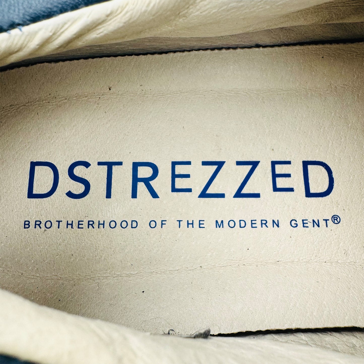 Dstrezzed Men's Blue Suede Leather Shoes (Size 44)