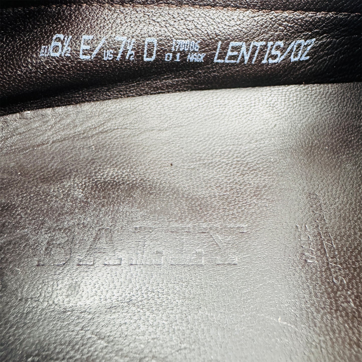 Inside Brand, Size printing image of Bally Men's Brown Driving Loafers (Size 41/41.5)