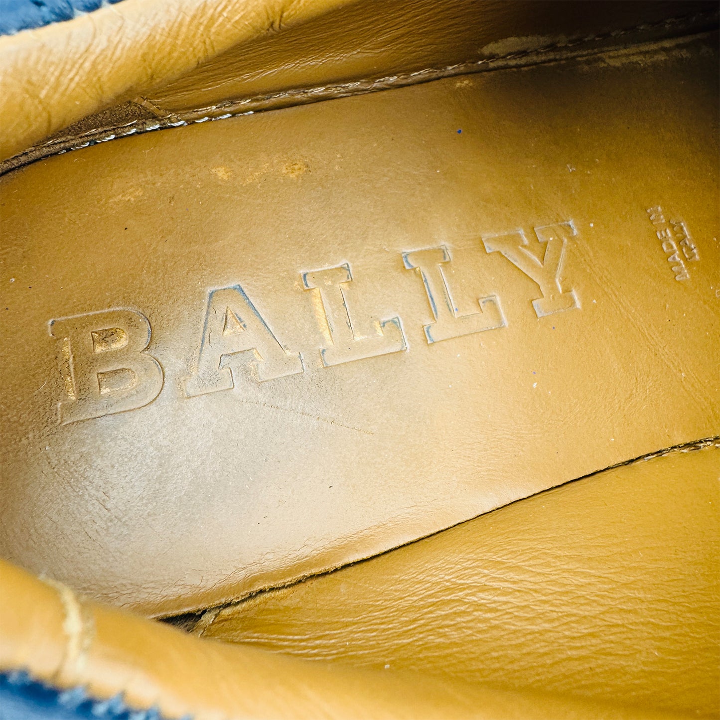 Bally Men's Asher Navy Blue Sneakers (Size 42.5)