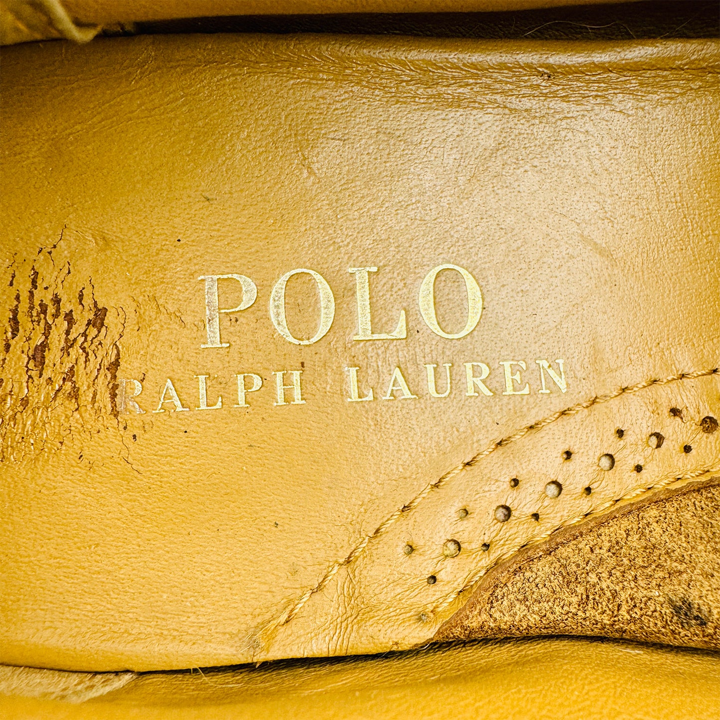 Polo Ralph Lauren Tan Penny Loafers (Size 42)