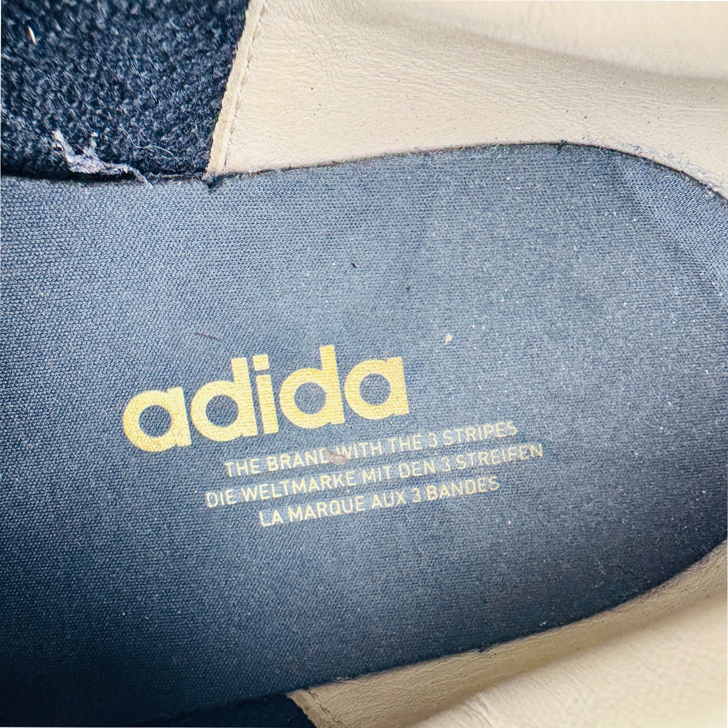 Adidas Gazelle 'Utility Black' Leather Sneakers (Size 45.5) - BB5504