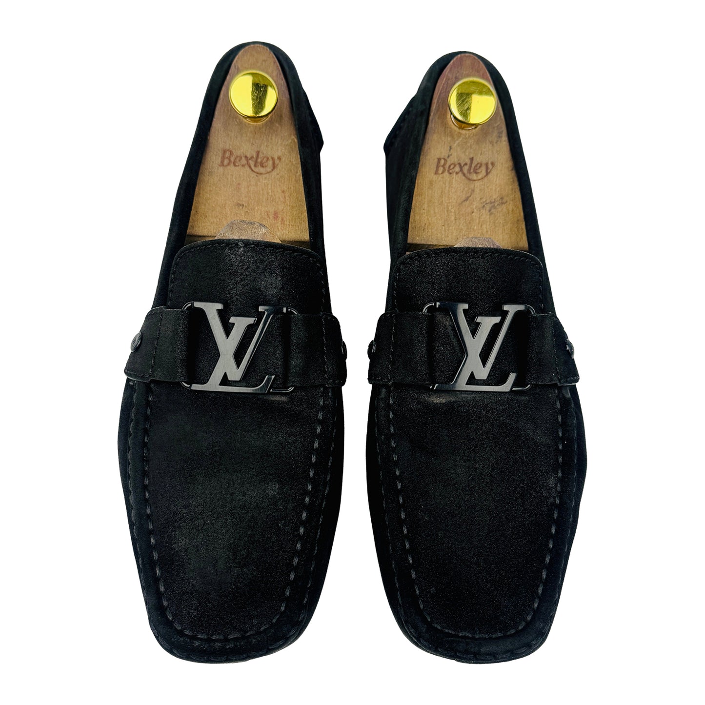 Louis Vuitton Monte Carlo Suede Loafers (Size 42.5)