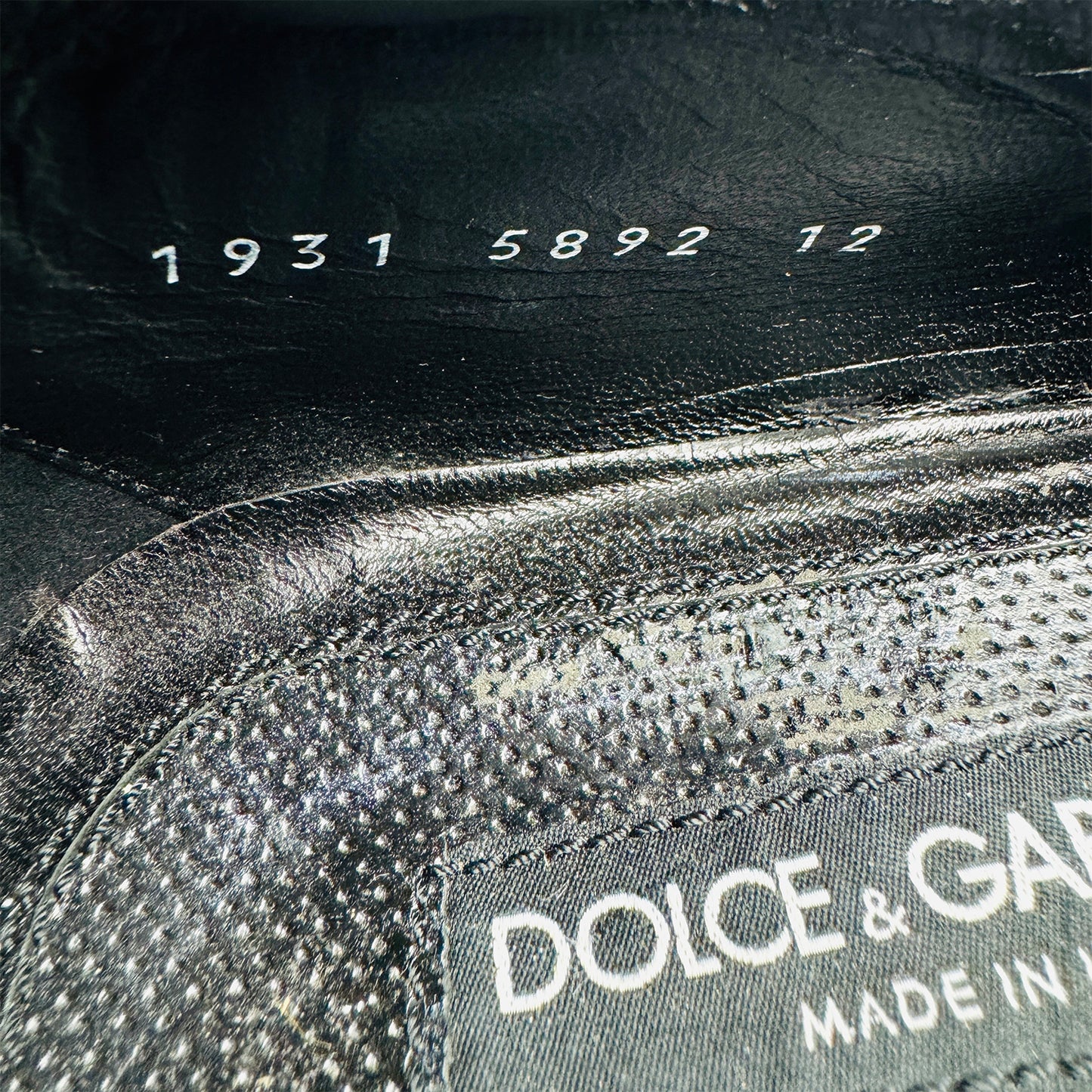 Dolce & Gabbana Black Square Toe Loafers (Size 46/46.5)