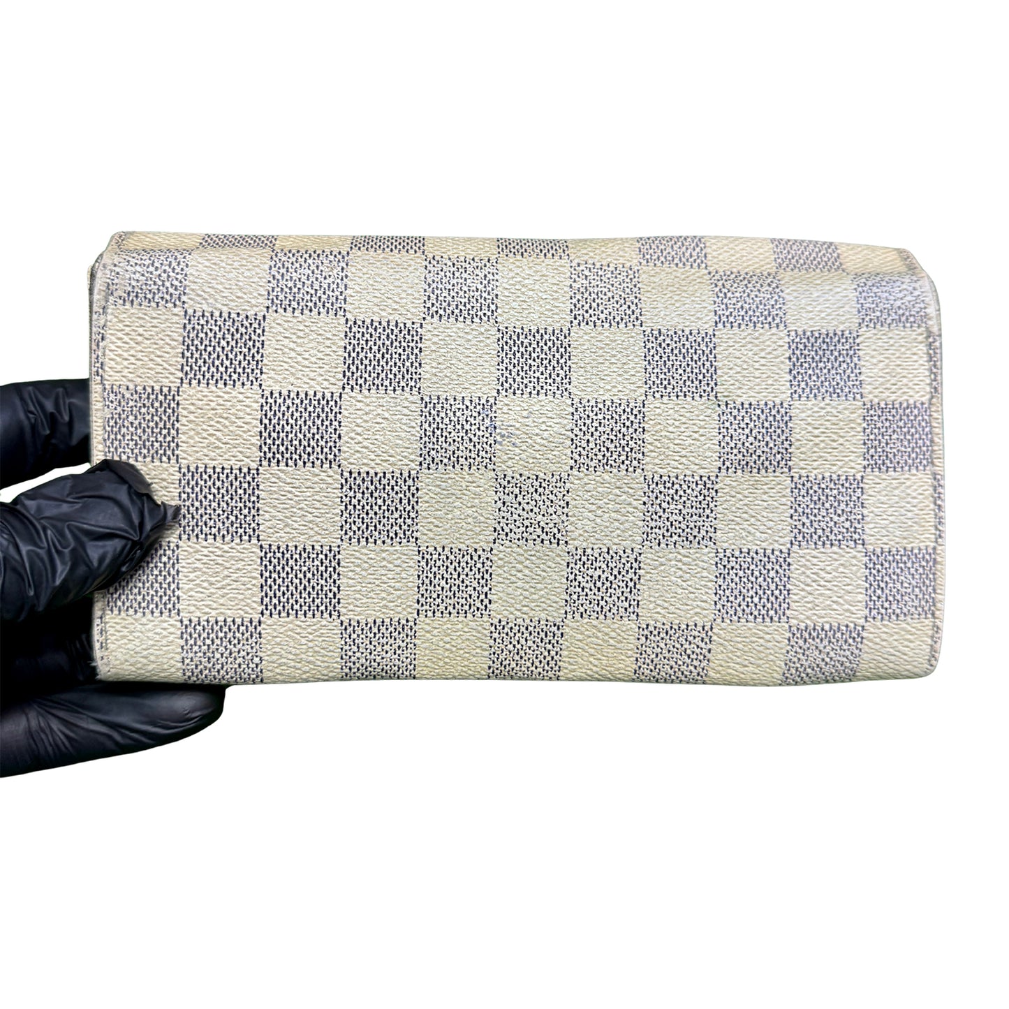 Louis Vuitton Sarah Damier Azur Coated Canvas Wallet