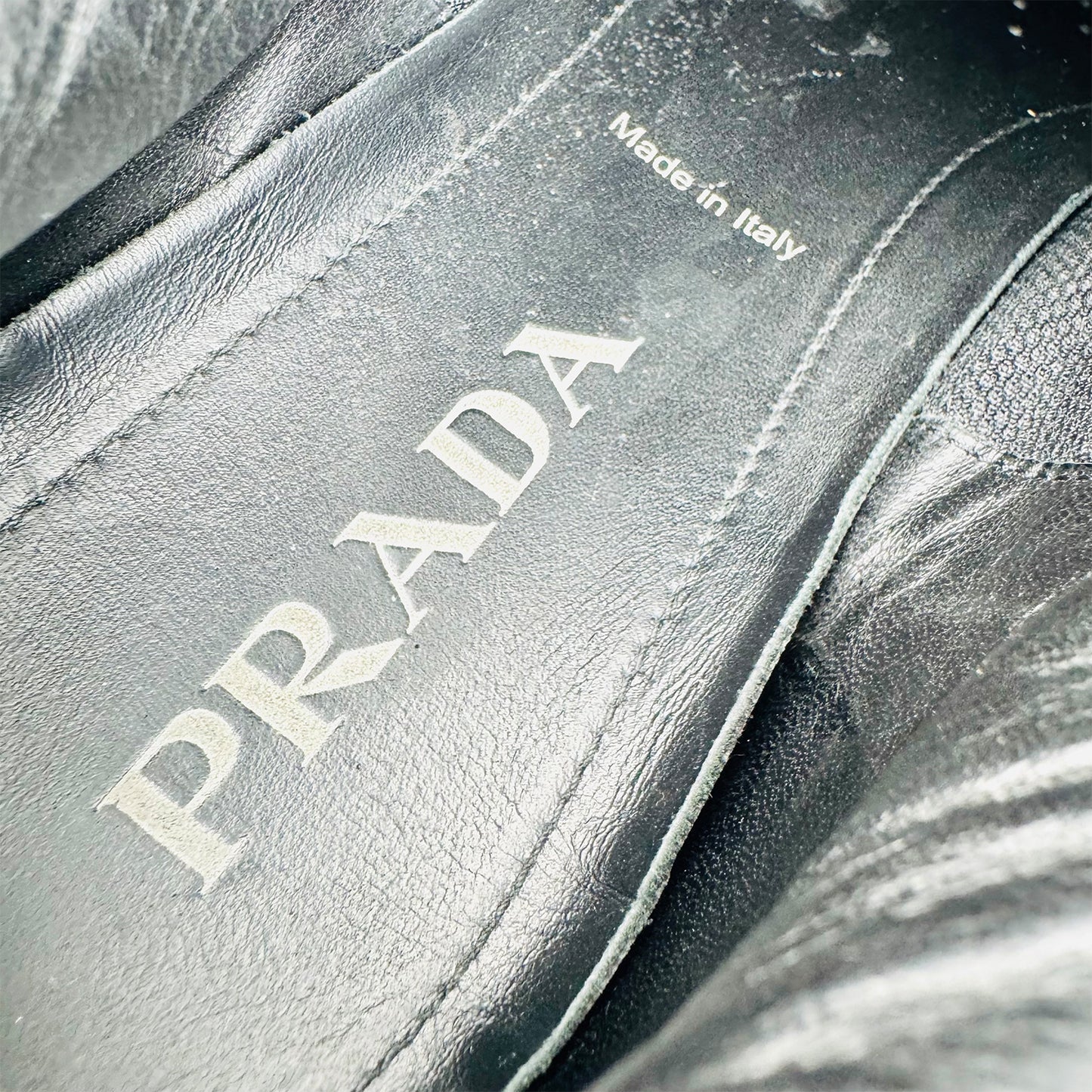 Prada Prax 01 Black Re-Nylon Sneakers (Size 42.5)
