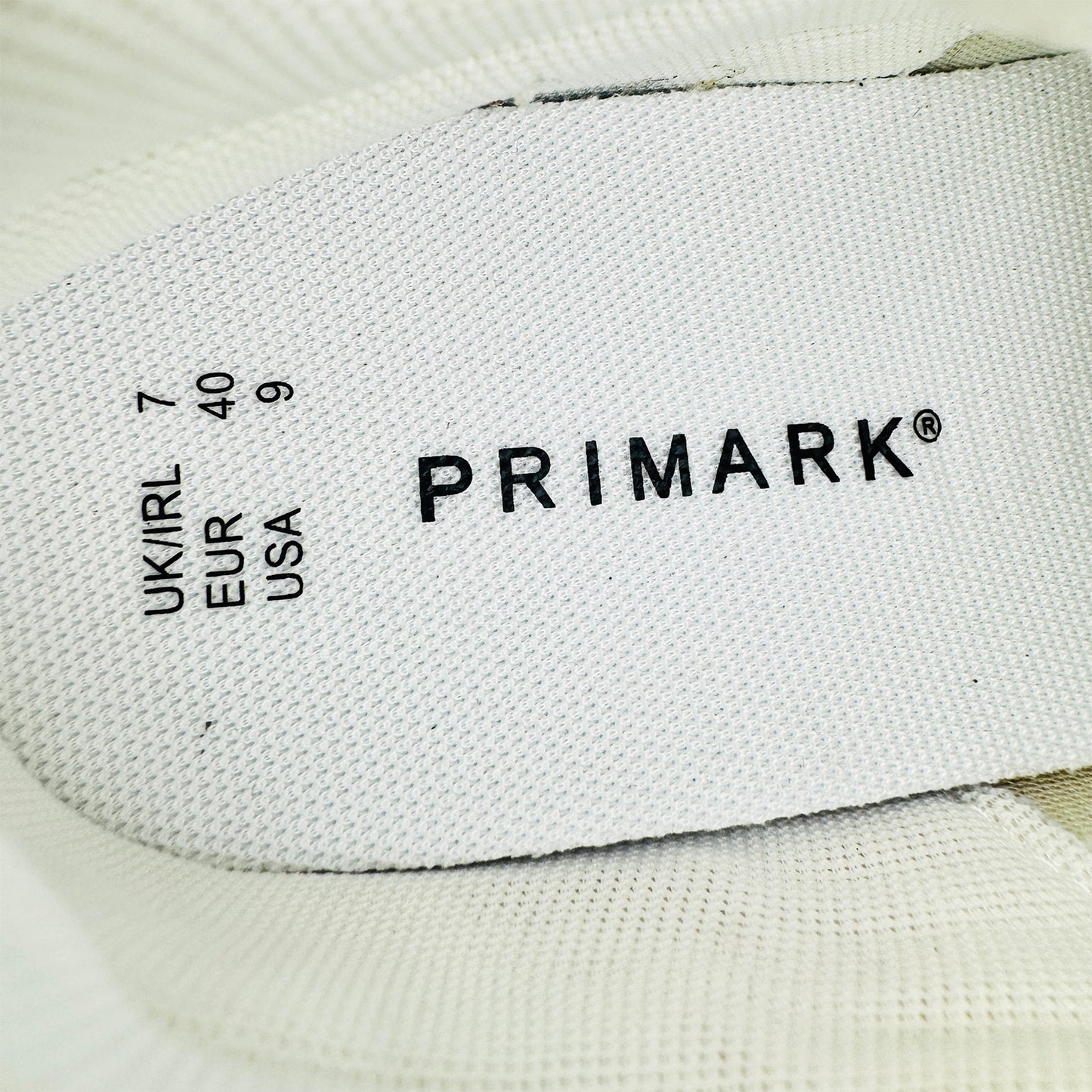 Primark White Leather Sneakers (Size 40) - 210661592