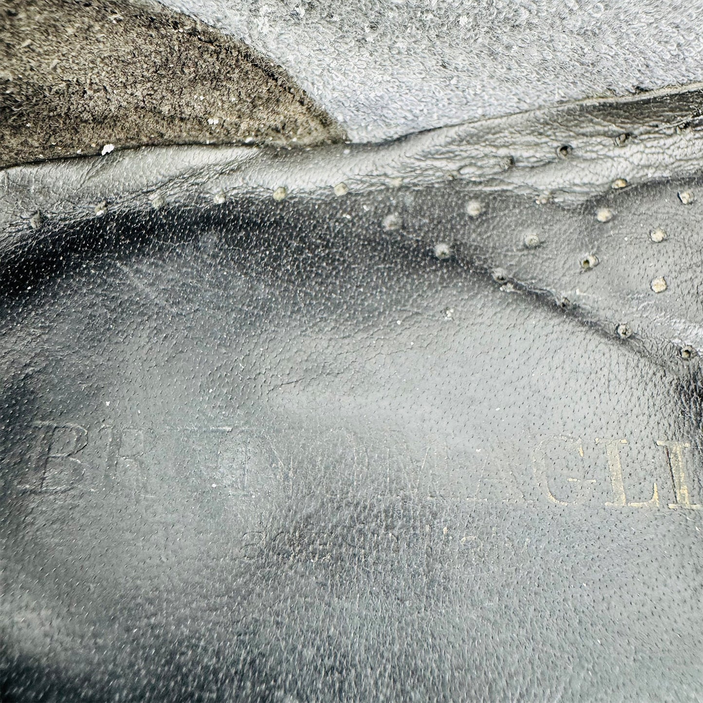 Bruno Magli Lastra Black Leather Loafers (Size 46)