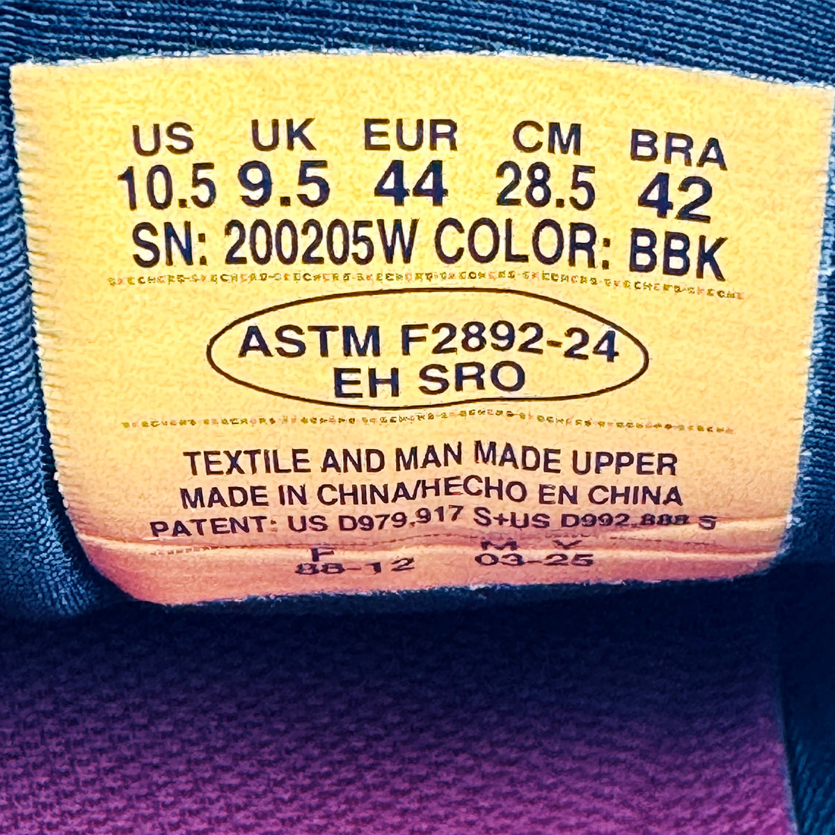 Skechers Slip-ins Work Slip Resistant: Summits - Colsin Shoes (Size 44) - 200205W BBK