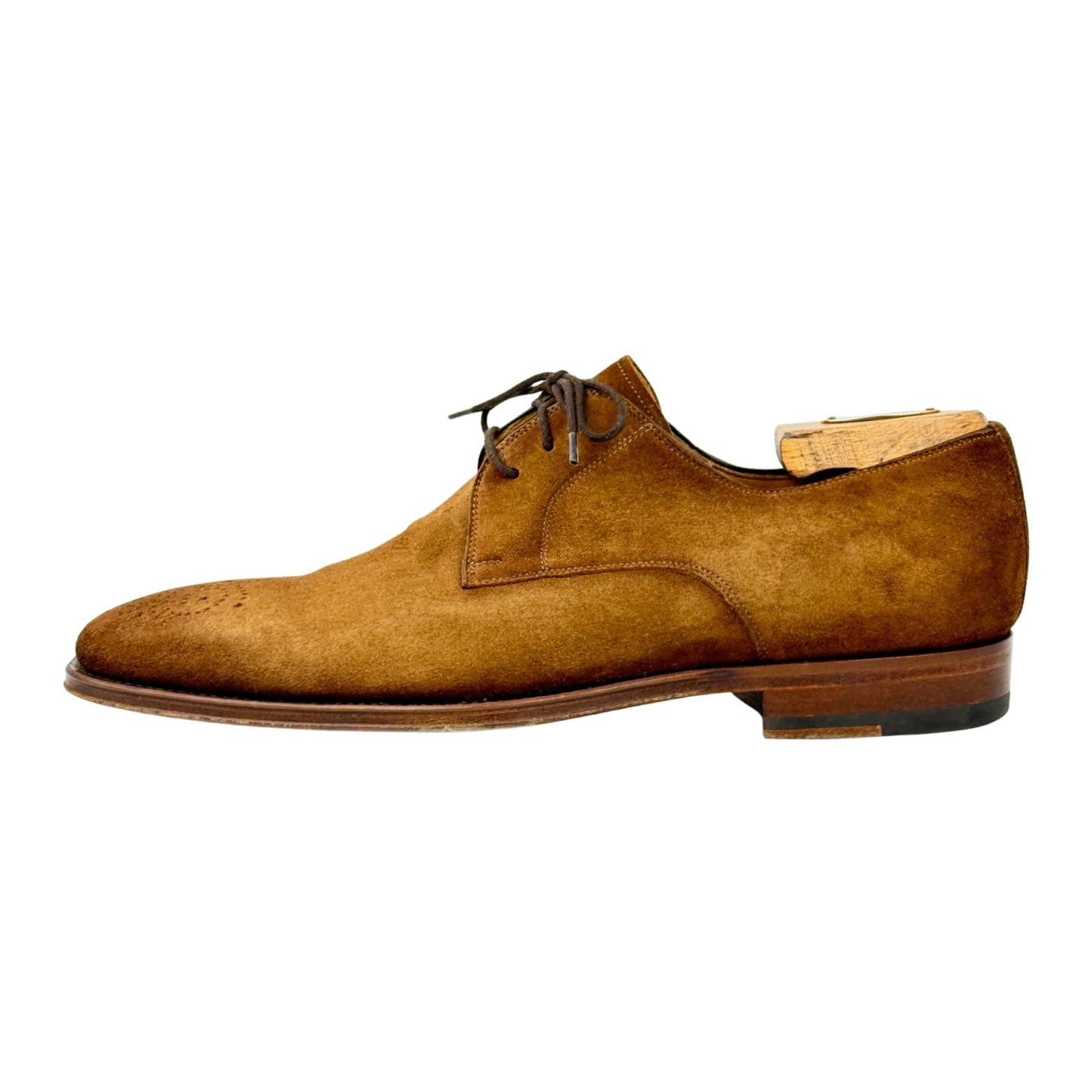 Magnanni Ezekiel Cognac Derby Shoes (Size 42)