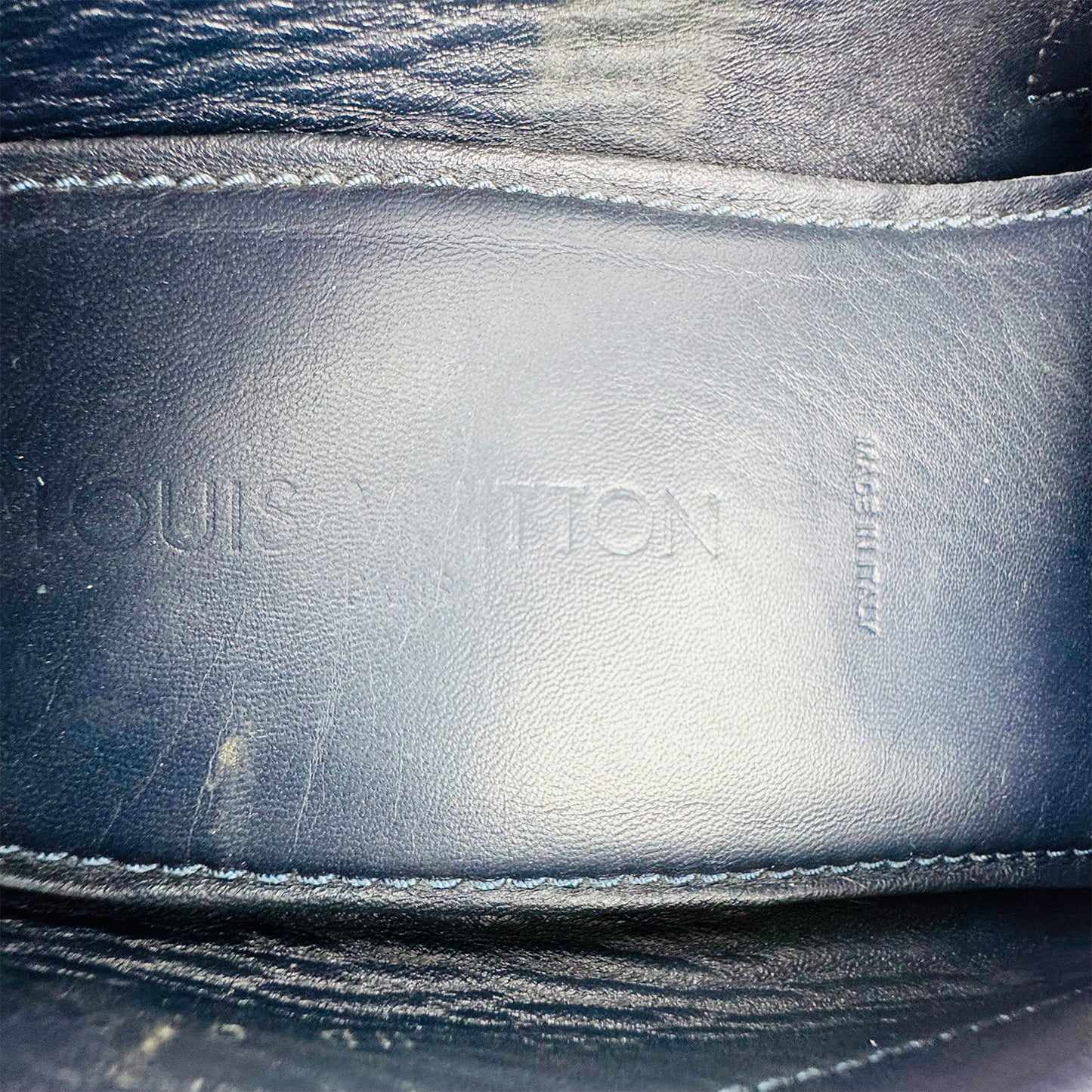 Louis Vuitton Hockenheim Navy Blue Loafers (Size 46)