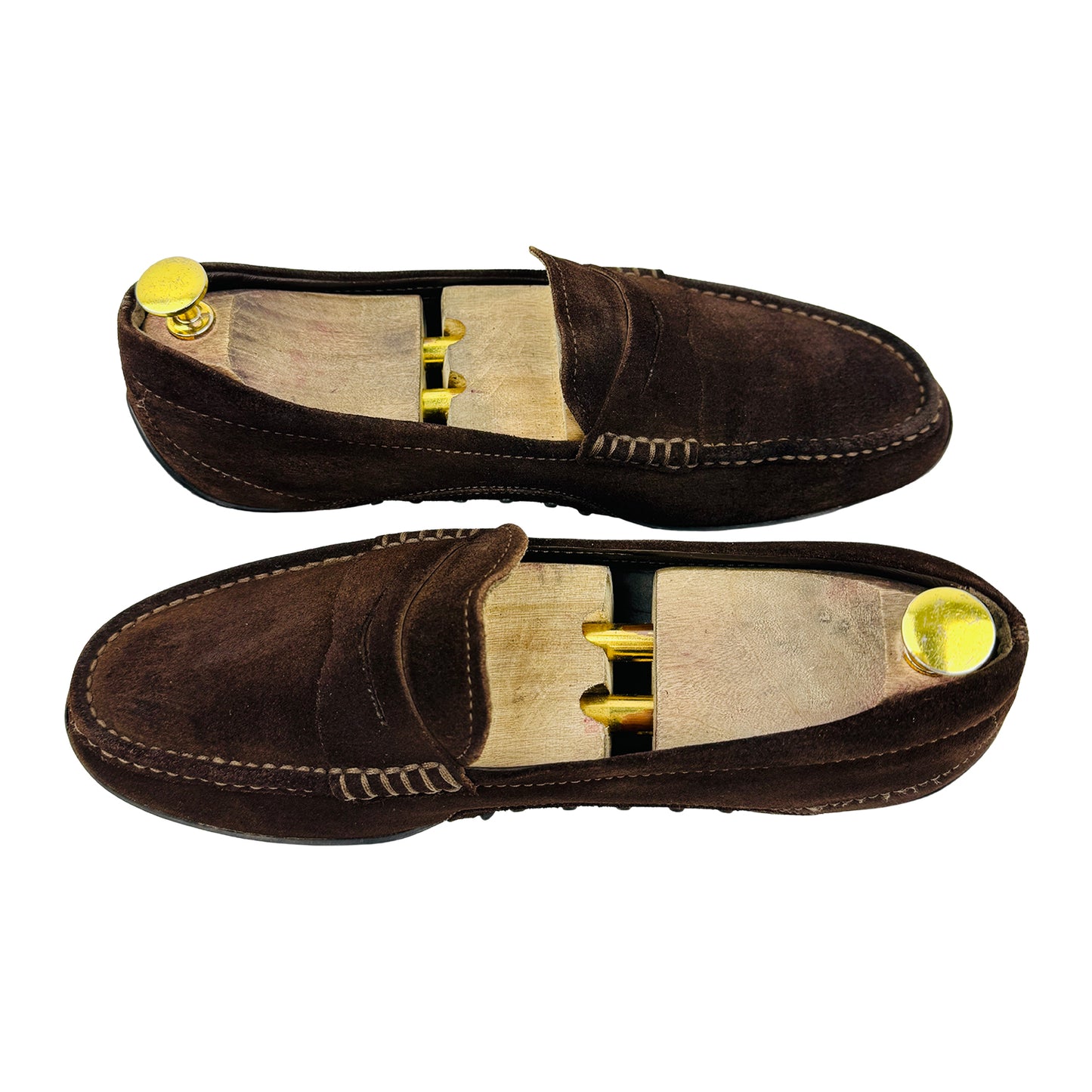 Tod’s Men's Brown Suede Penny Loafers (Size 42.5)