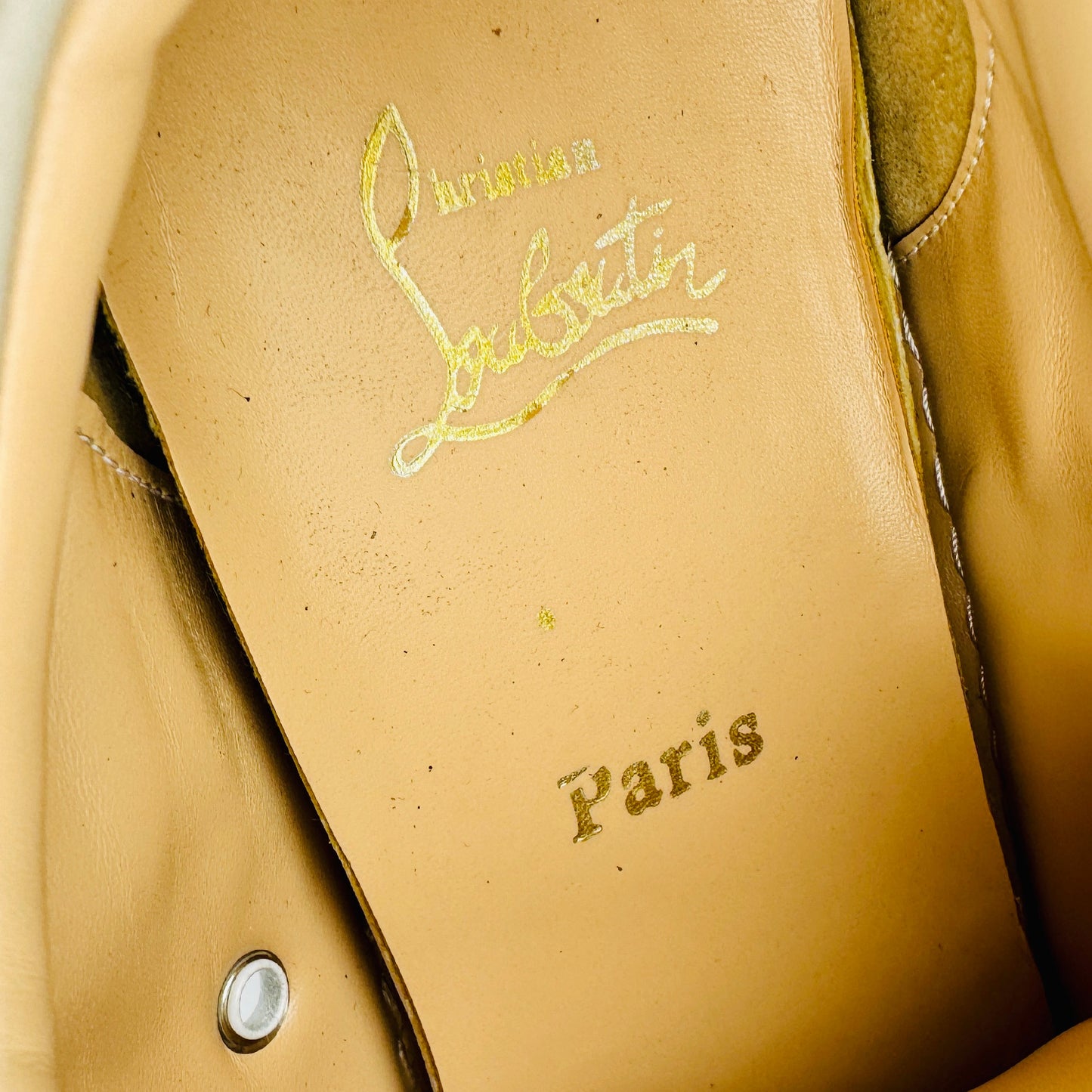 Christian Louboutin Louis Junior Spikes Orlato Sneakers (Size 43)