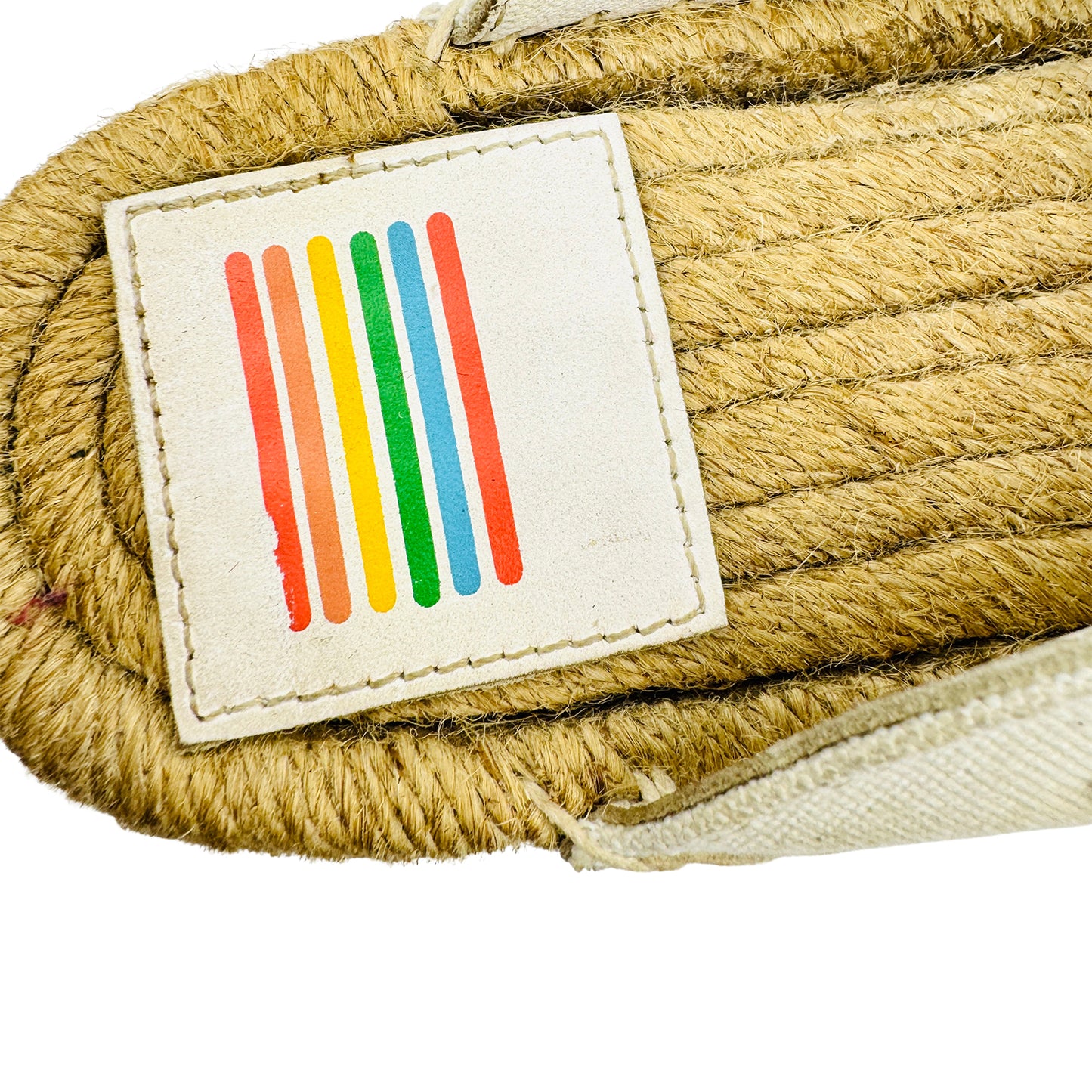 Chanel X Pharrell Off-White Espadrille Mules (Size 35)