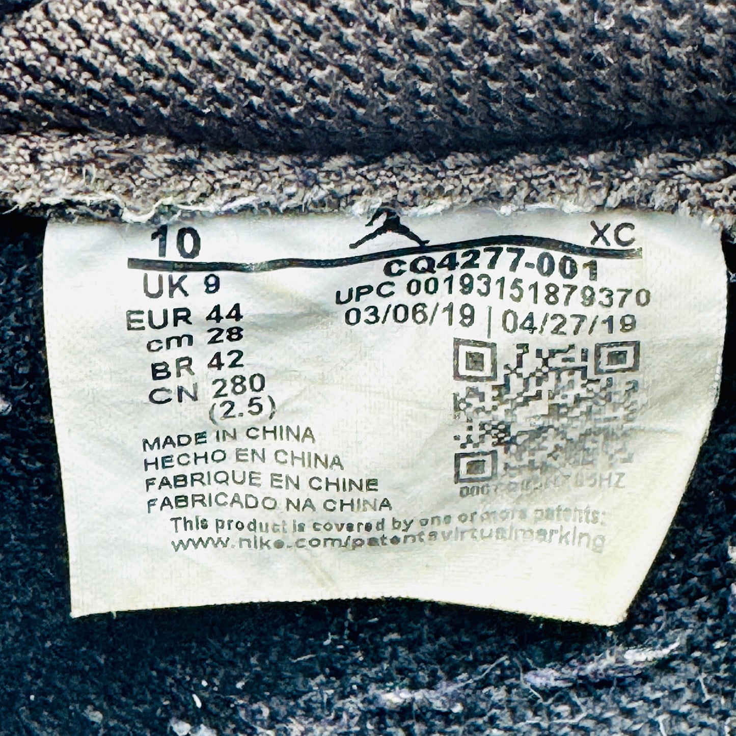 Nike Travis Scott x Air Jordan 1 Mocha Sneakers (Size 43.5/44) - CQ4277-001