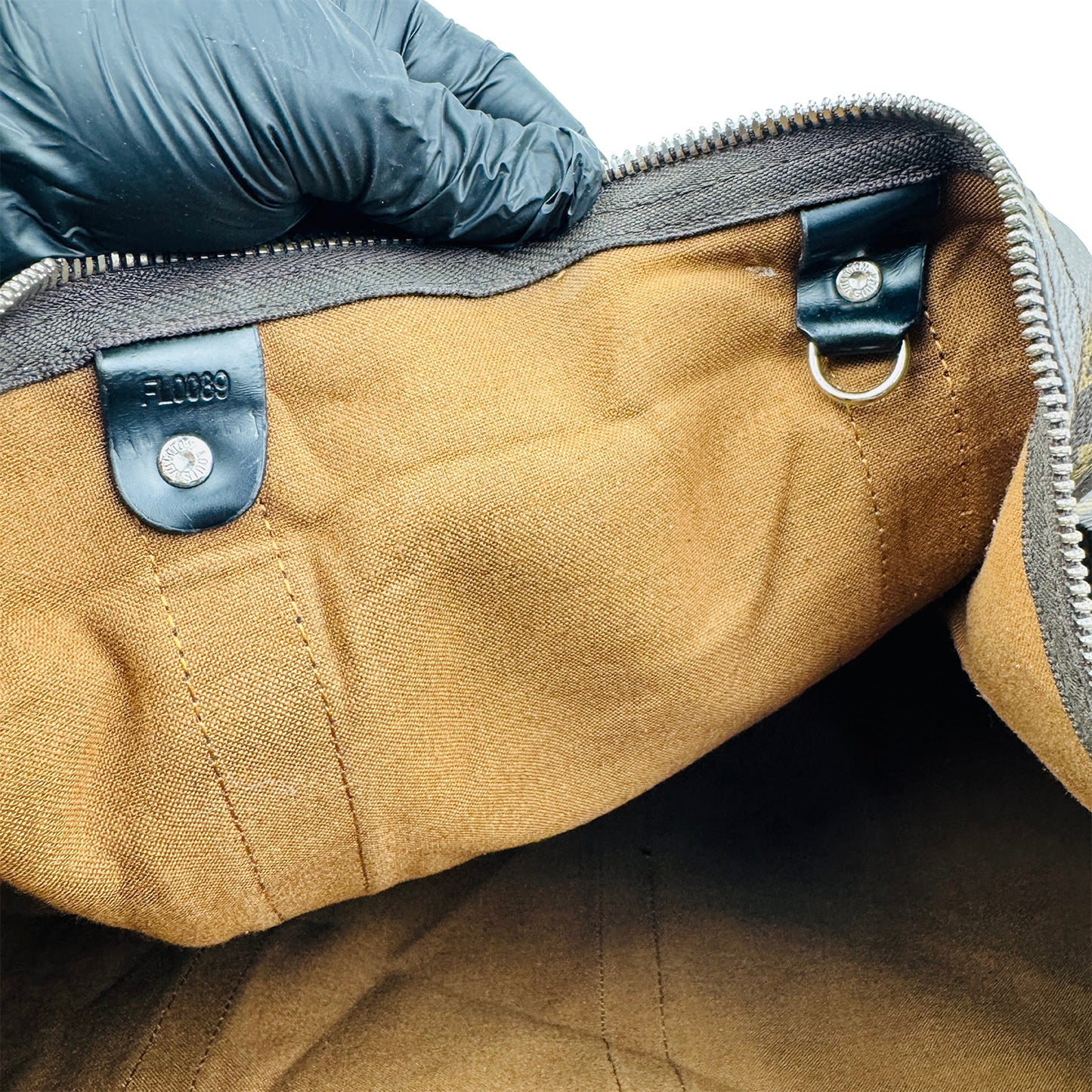 Louis Vuitton Keepall 55 Brown Duffel Bag