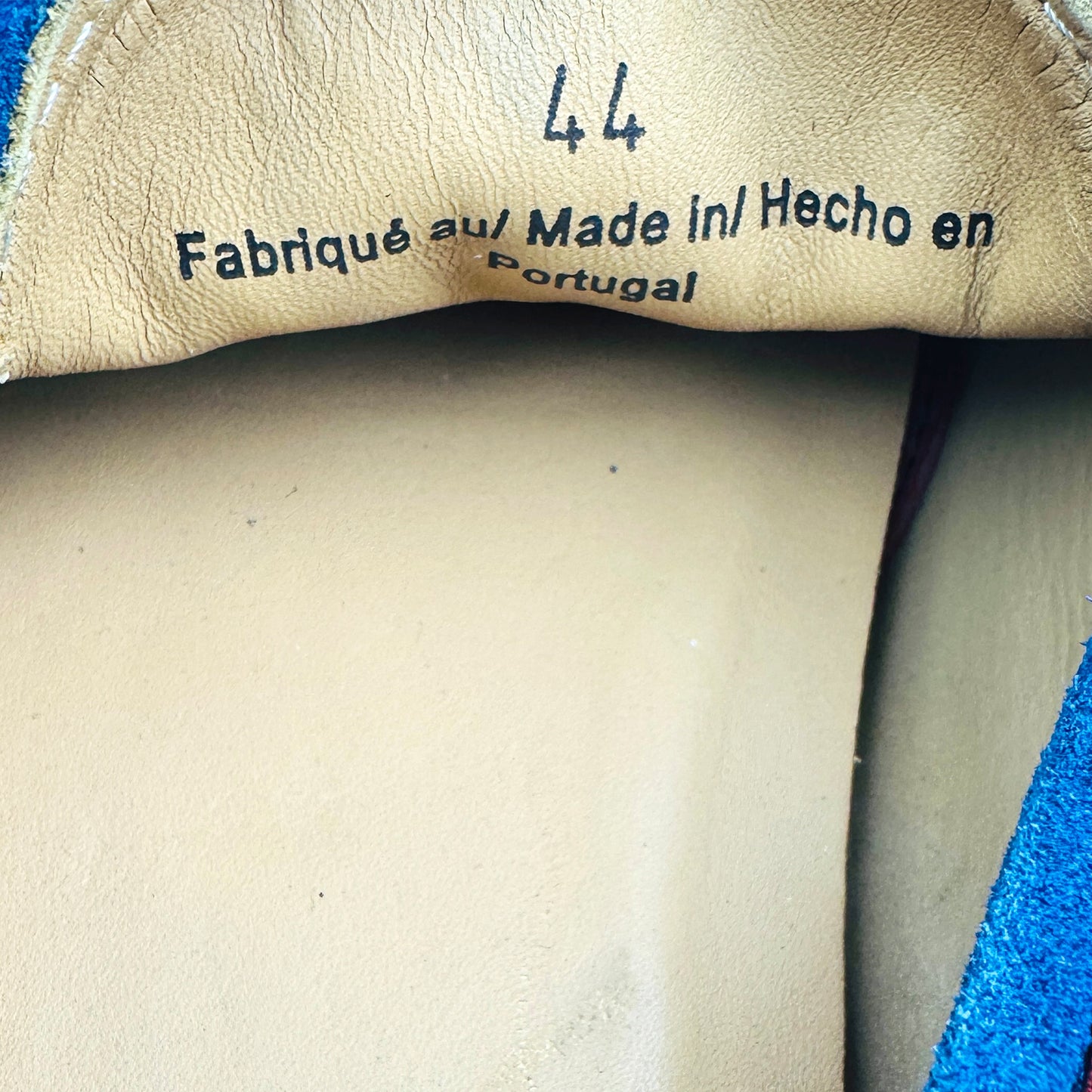 Escape Men's 'Royal Blue' Driving Loafers (Size 43)