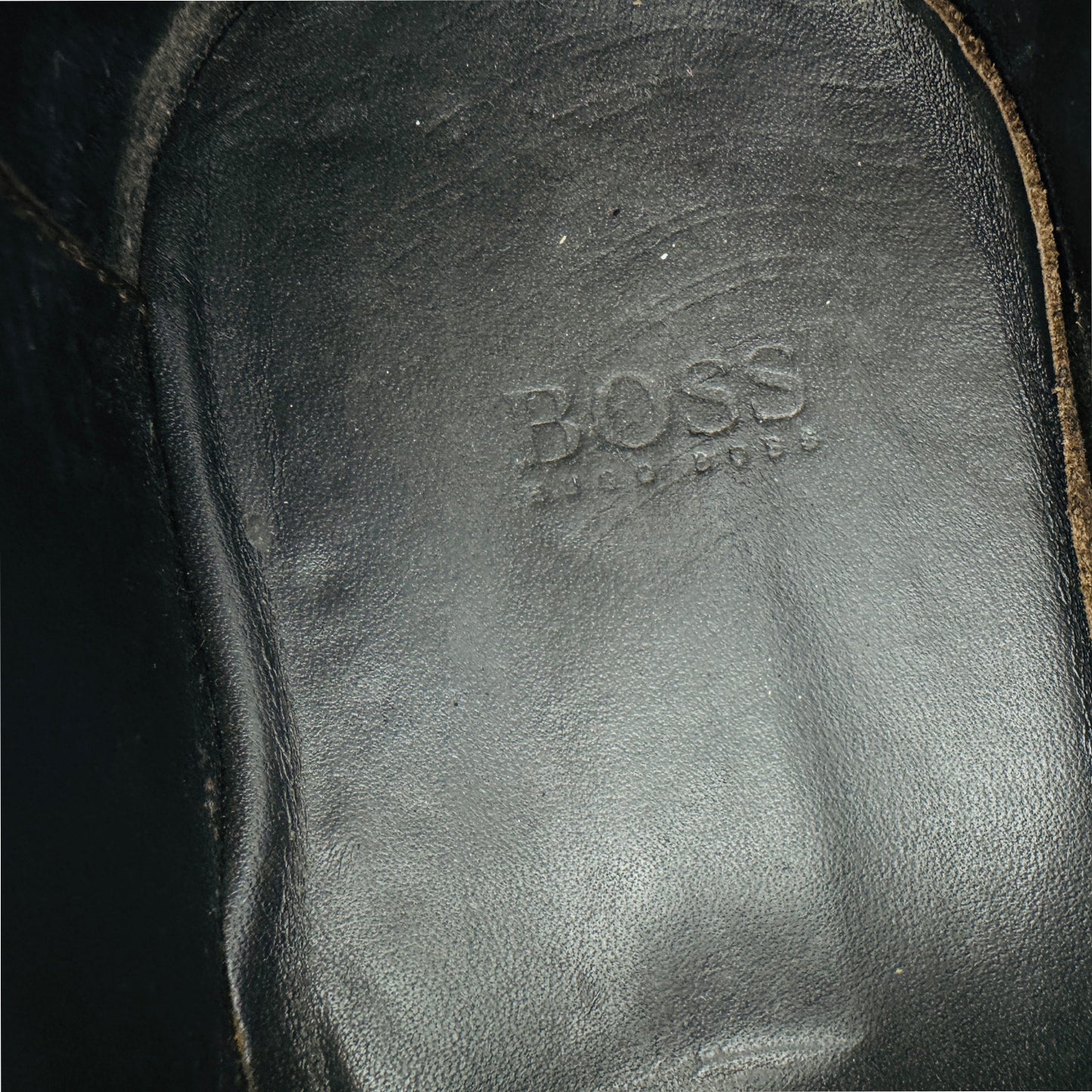 Hugo Boss Men's Leather Derby Shoes (Size 44)